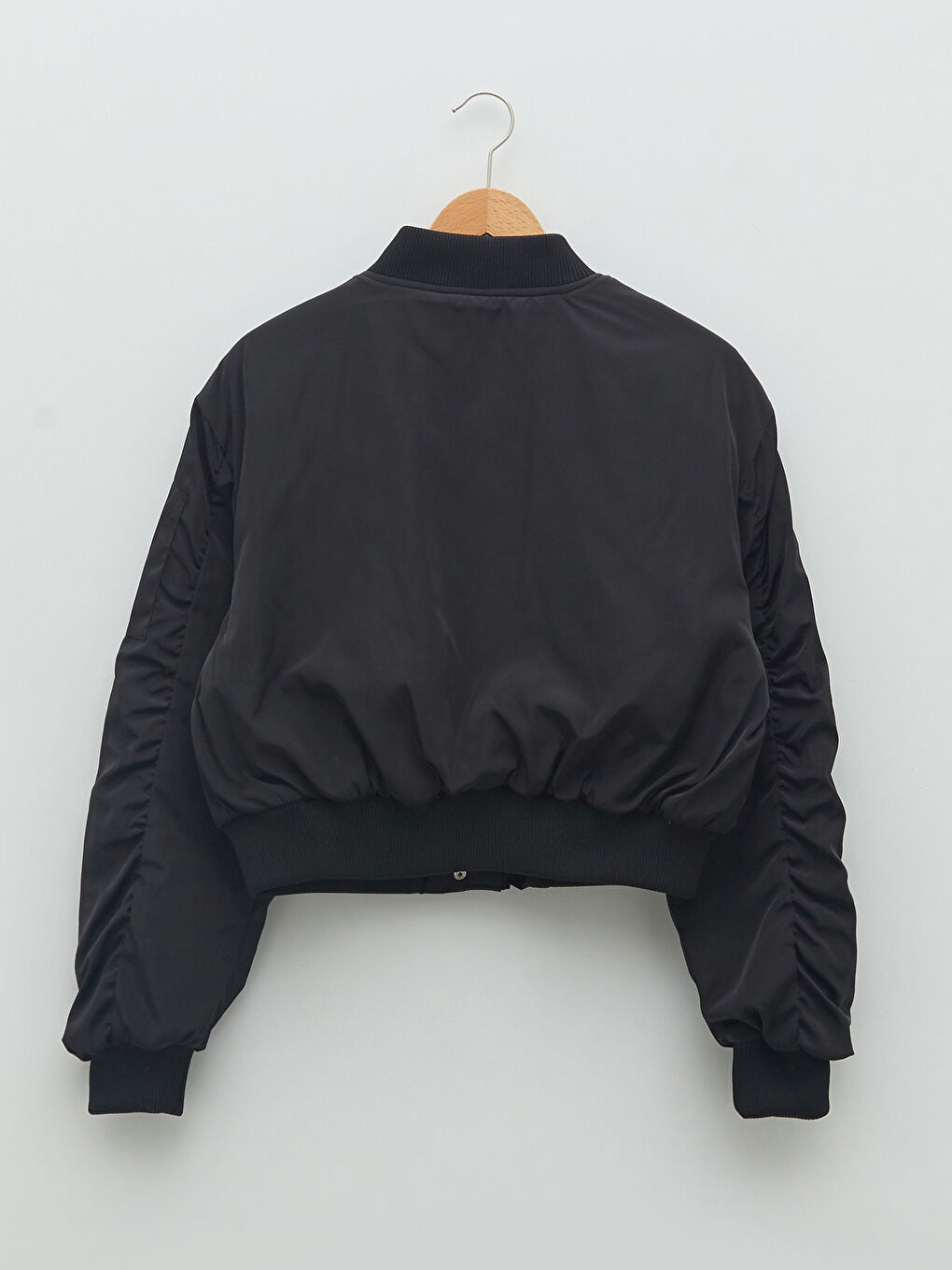 XSIDE Steppmantel für Damen mit College-Kragen, geraden langen Ärmeln und Taschen -S2FC65Z8-CVL