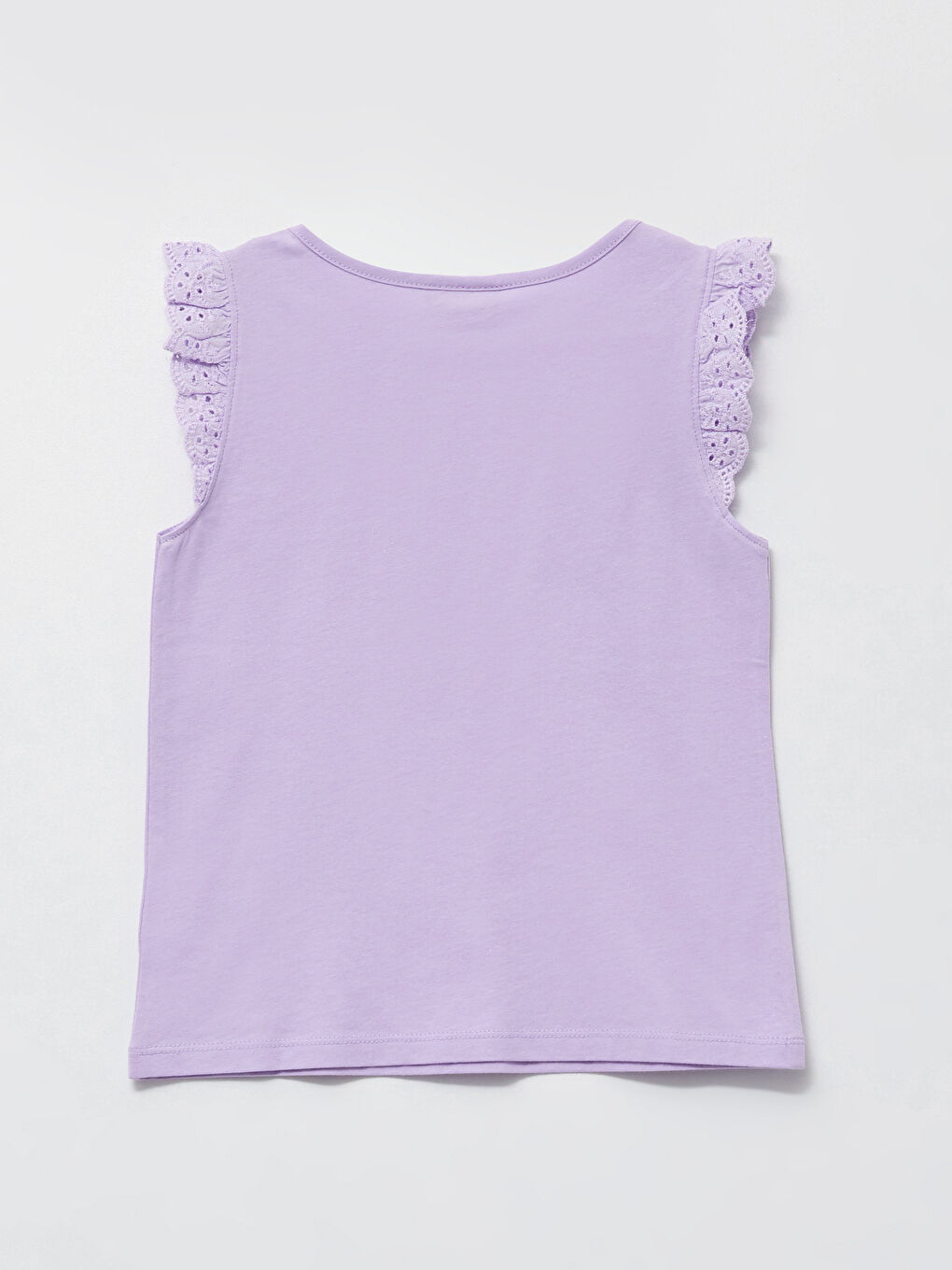 Djevojka LILA Majica bez rukava-1