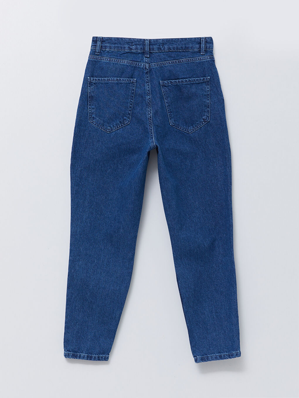 İndigo Standart Fit Cep Detaylı Kadın Rodeo Jean Pantolon-6