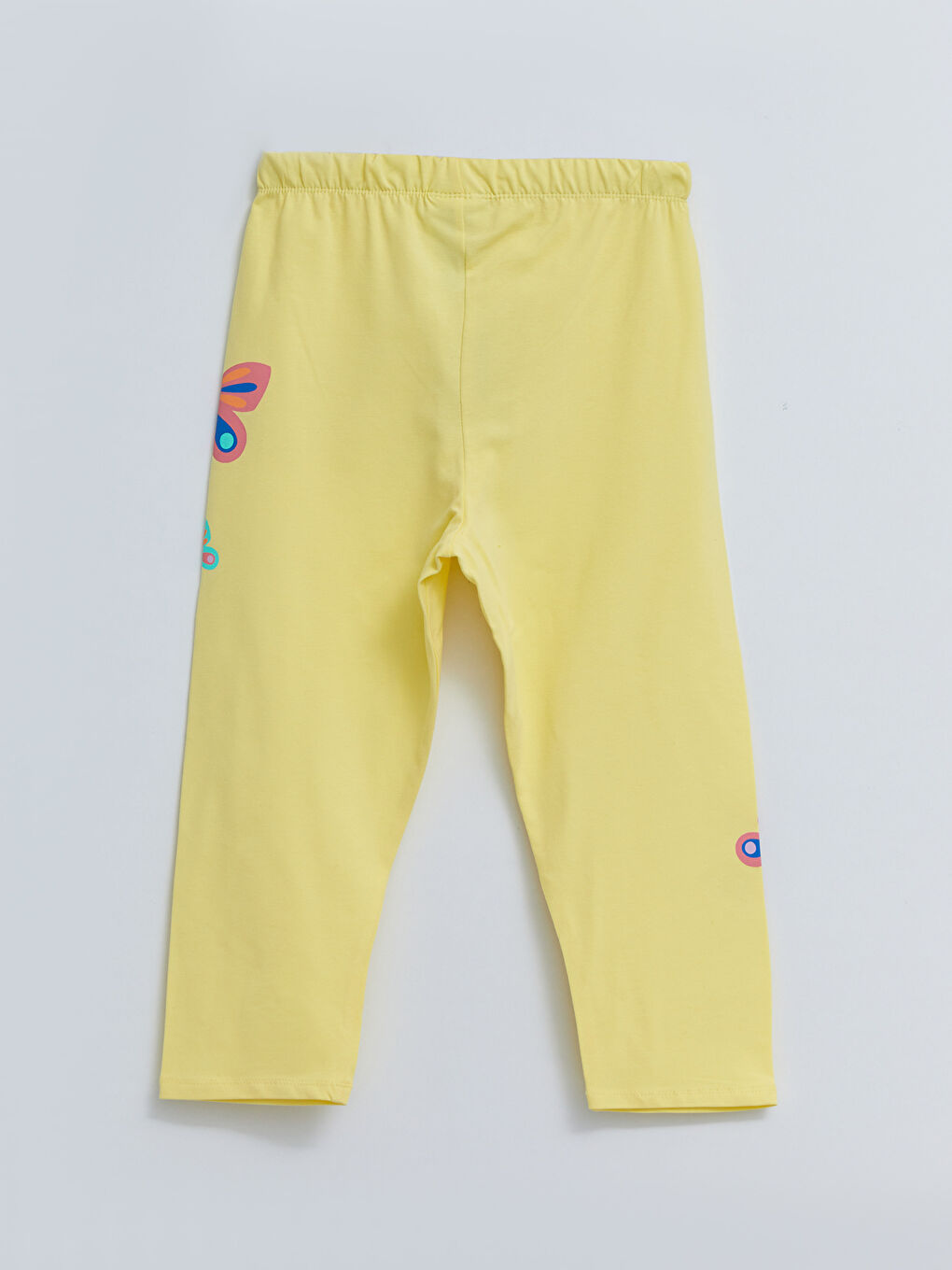 Collants Fille En Coton Imprimé À Taille Élastique-1