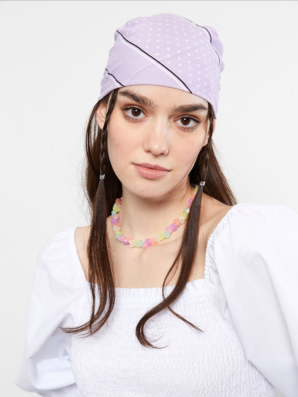 Blouse Pour Femmes En Popeline À Encolure Bateau Et Manches Longues Droites-2