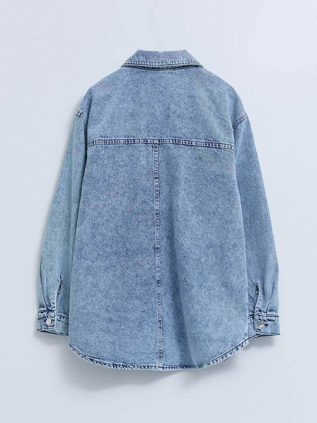 Geacă din denim Rodeo cu guler de cămașă, mânecă lungă, pentru femei-6