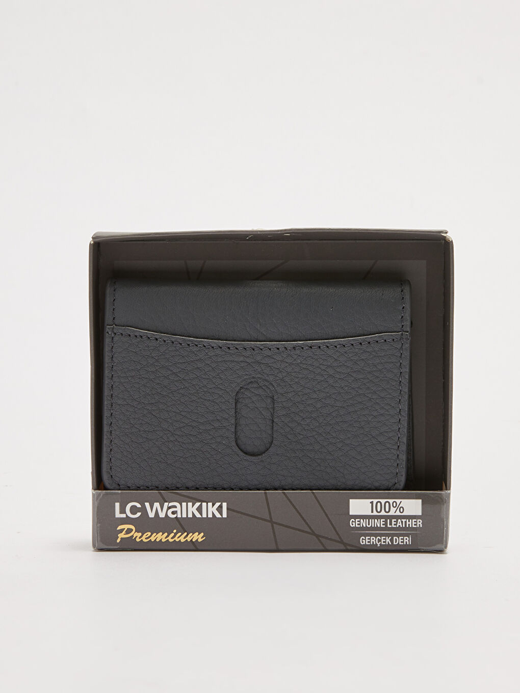 LCW ACCESSORIES Muški novčanik i držač kartica od prave kože -S2FF92Z8-UXA