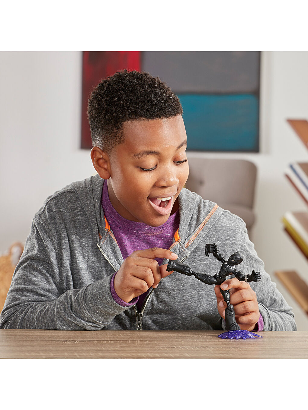 Marvel Avengers Bend & Flex Black Panther Figür-1