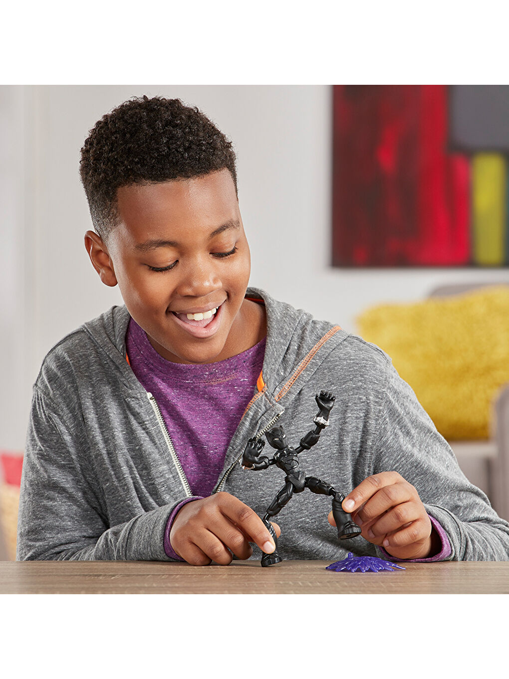 Marvel Avengers Bend & Flex Black Panther Figür