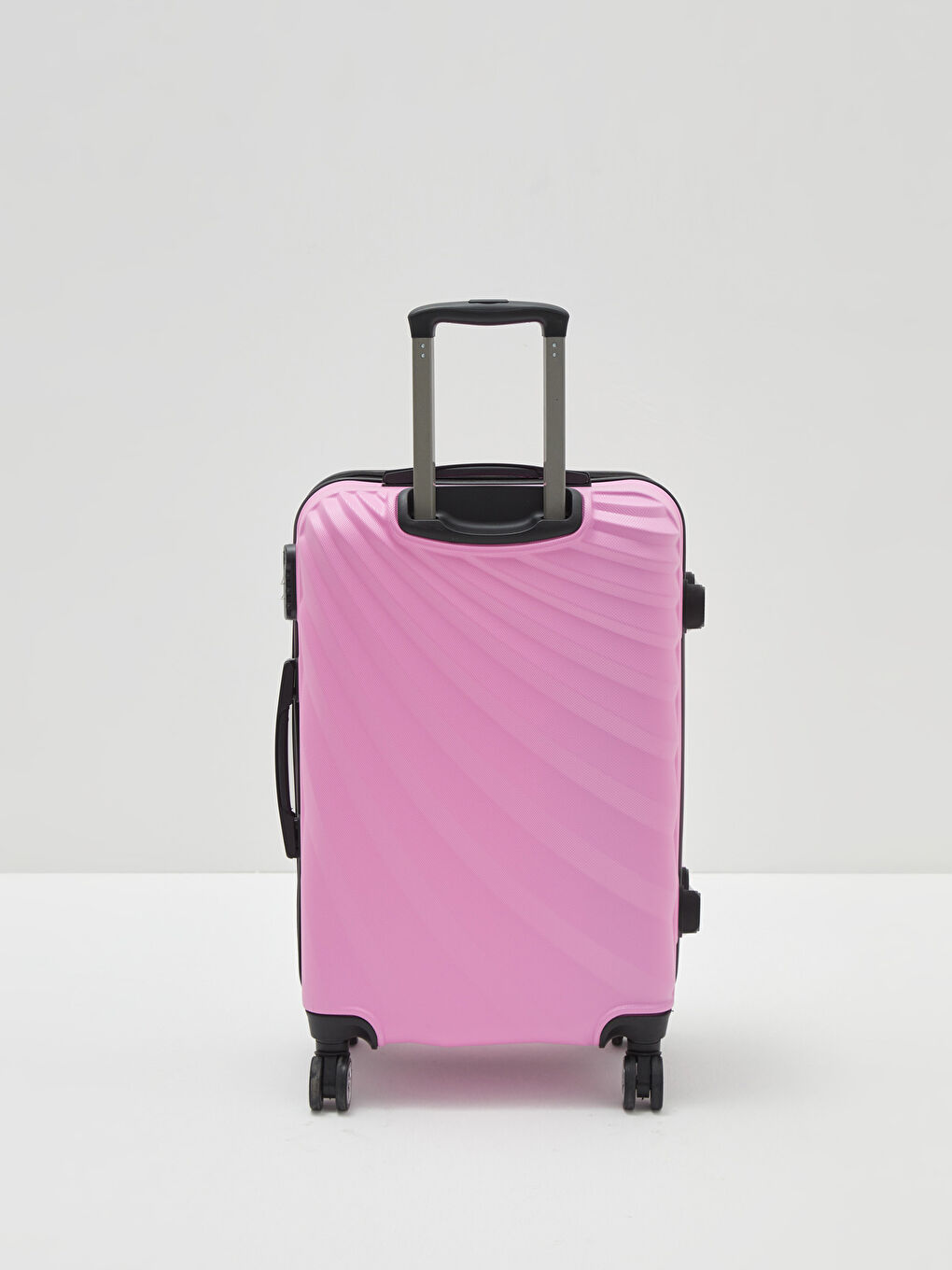Pembe Orta Boy Çekme Mekanizmalı Valiz-2