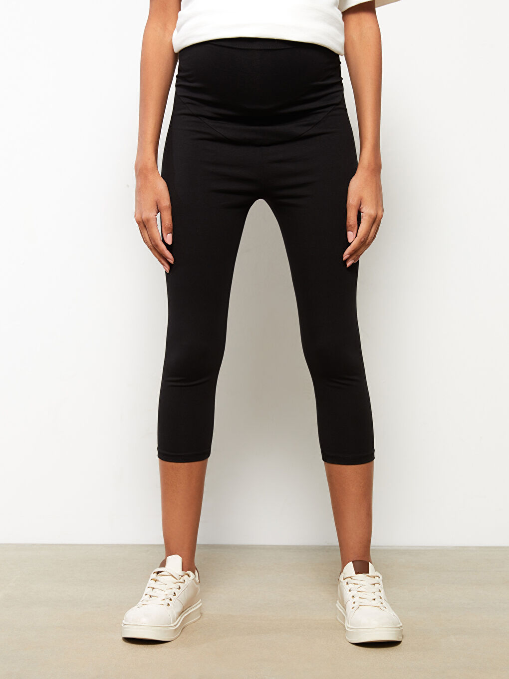 Regular Cotton Maternity Tights with Over-bump Waistband -S2FG46Z8-CVL