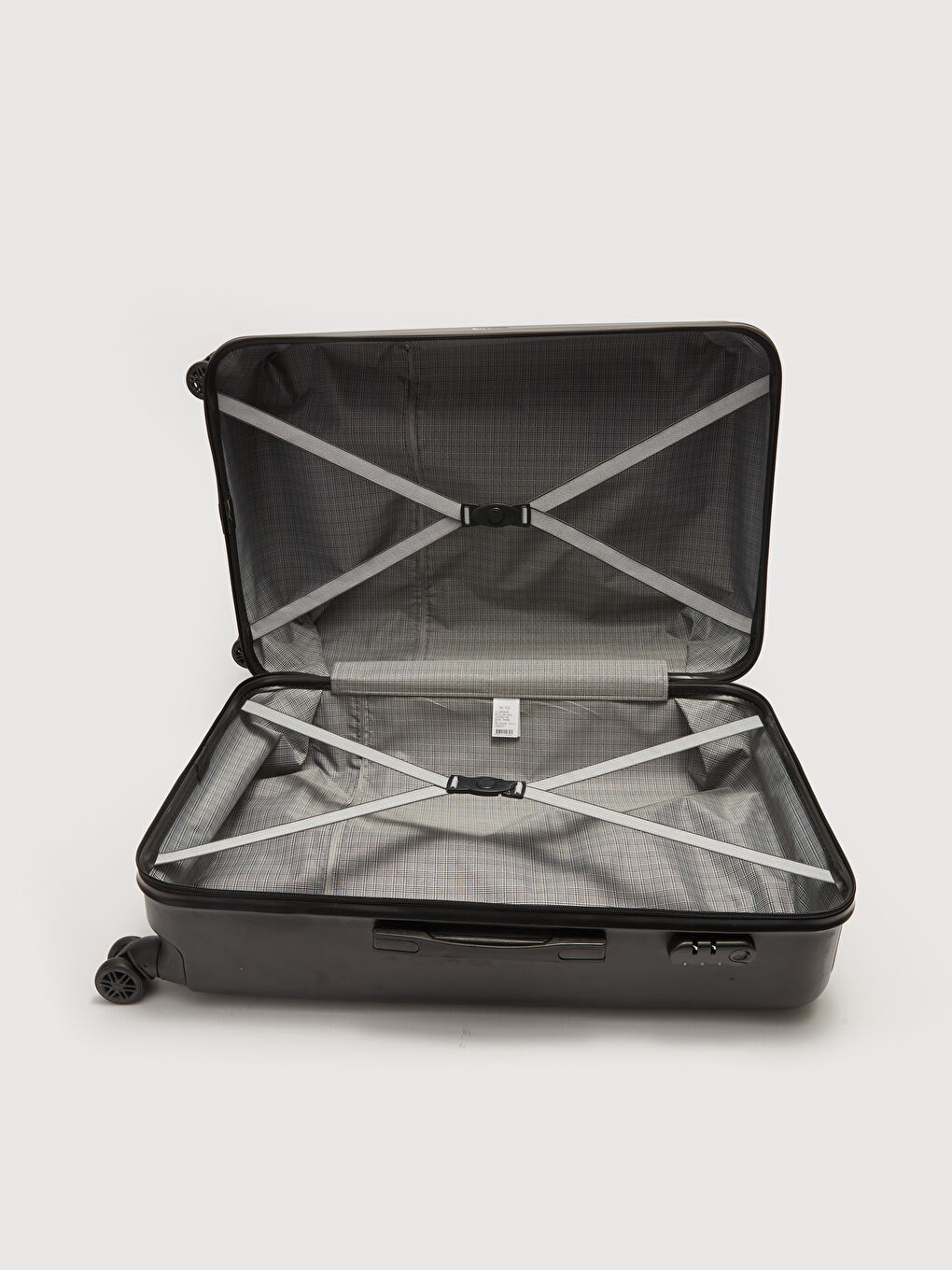 Siyah Orta Boy Çekme Mekanizmalı Valiz-3