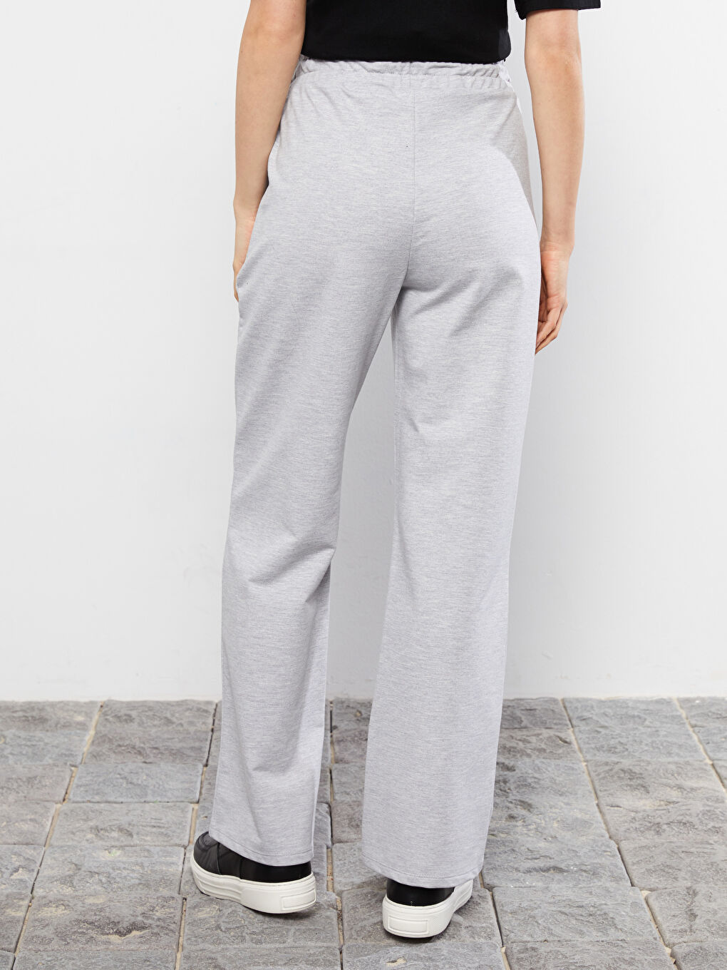 Elastic Waist Plain Pocket Detailed Maternity Sweatpants -S2FG60Z8-CT3