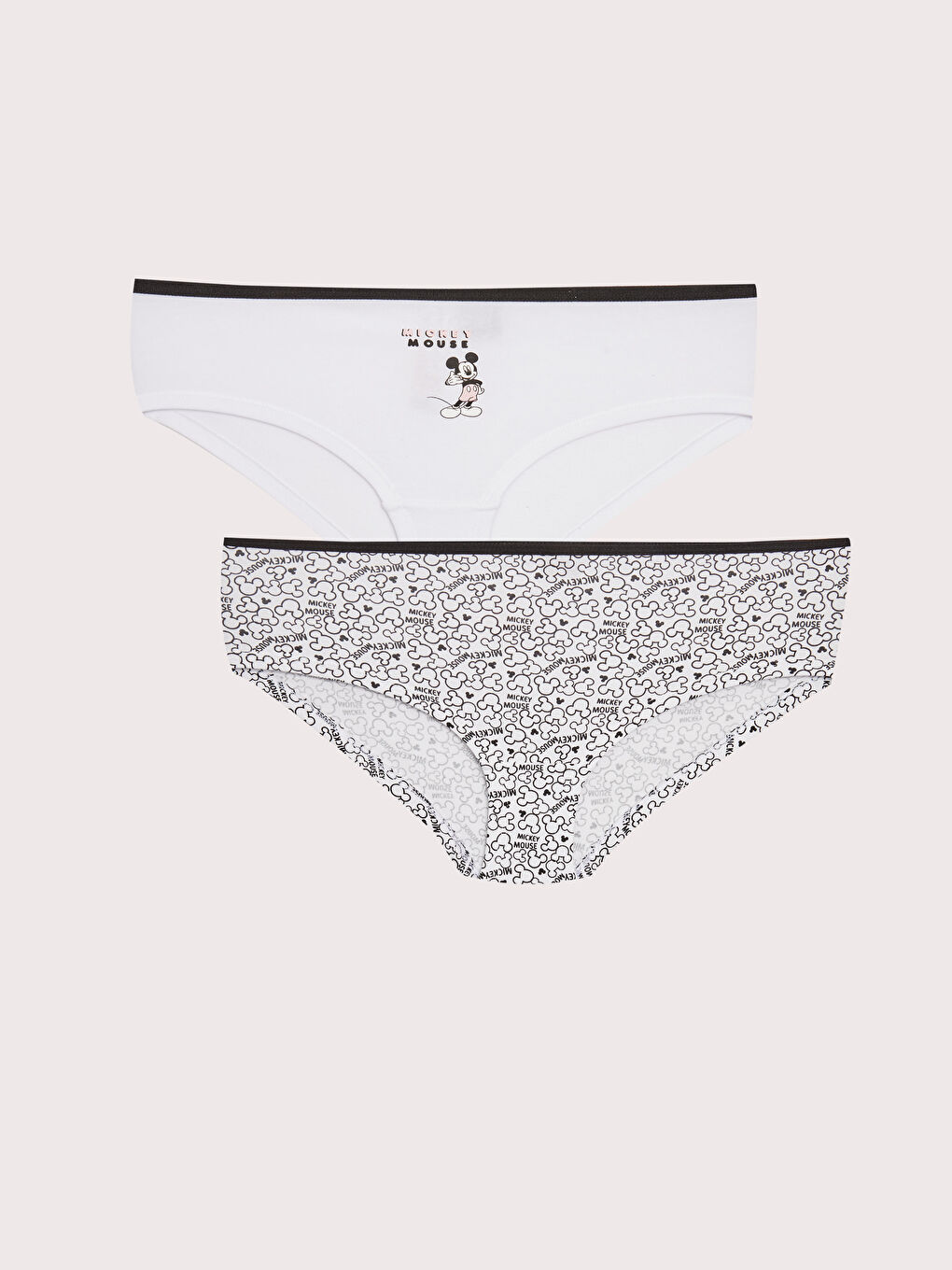 LCW Young Mickey Mouse Printed Hipster Panties 2-Pack -S2FG93Z8-FFB