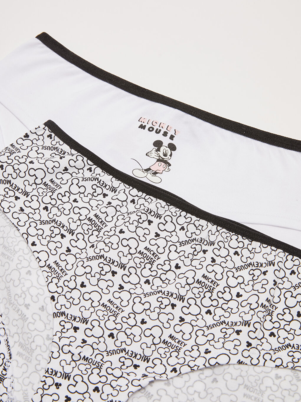 LCW Young Mickey Mouse Printed Hipster Panties 2-Pack -S2FG93Z8-FFB
