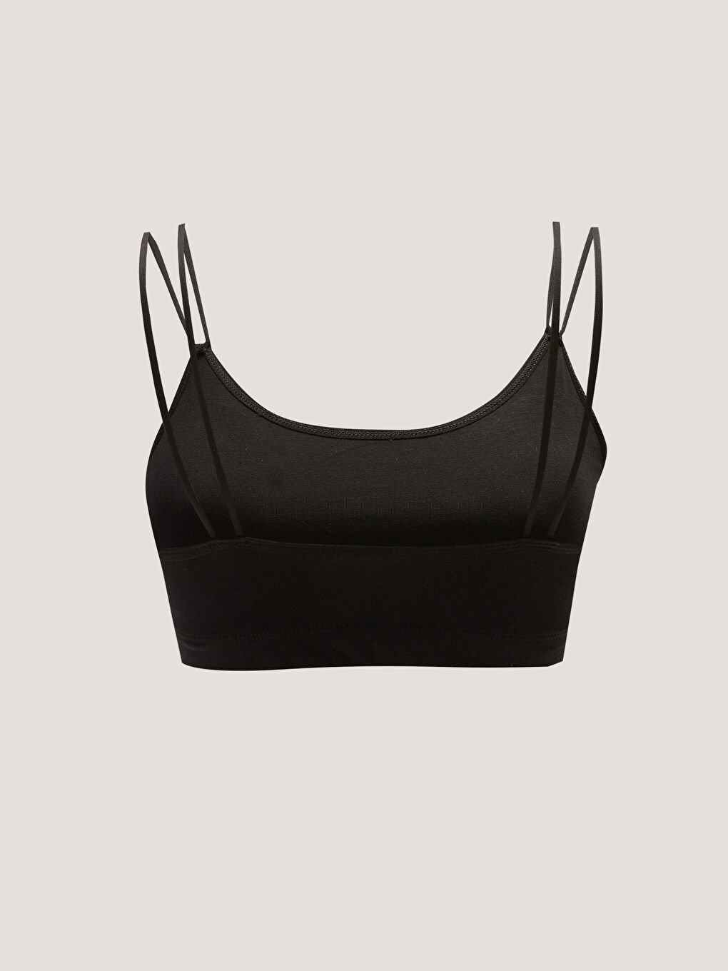 Non-Wired Padded Plain Bustier Top-1