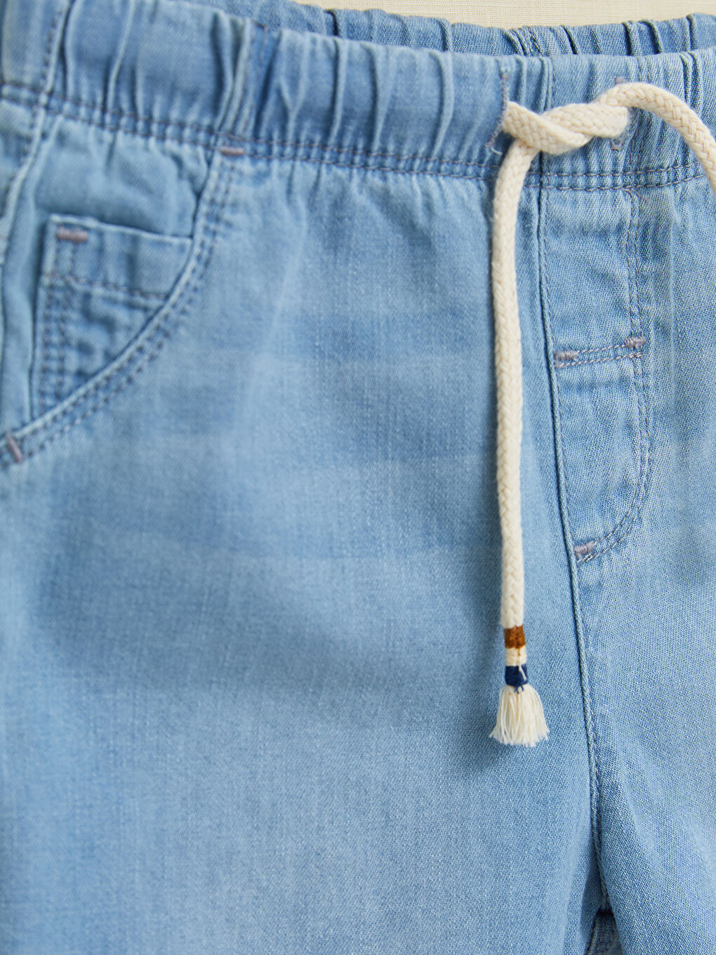 Elasticated Waist Baby Boys' Denim Shorts -S2FH83Z1-311