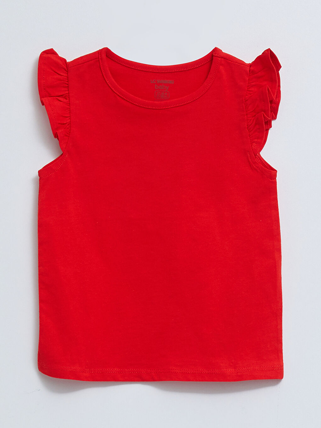LC Waikiki Crew Neck Basic Baby Girl Undershirt 3 Pieces -S2FI22Z1-HBH
