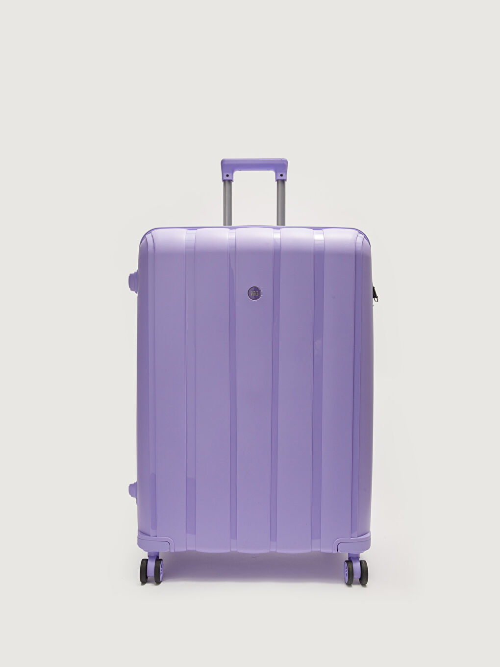 Lila Orta Boy Çekme Mekanizmalı Valiz