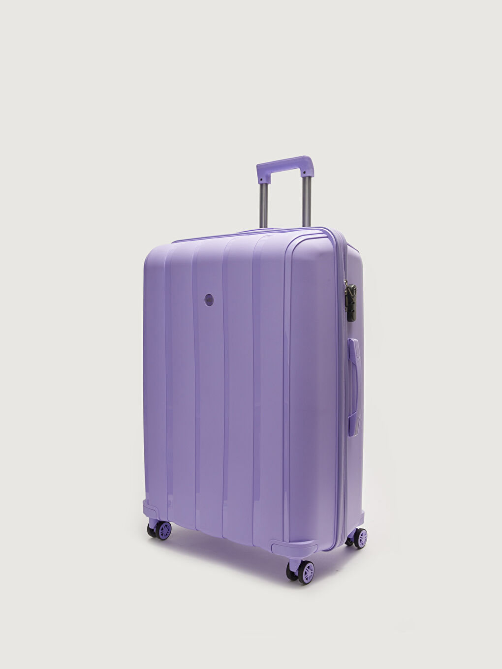 Lila Orta Boy Çekme Mekanizmalı Valiz-1