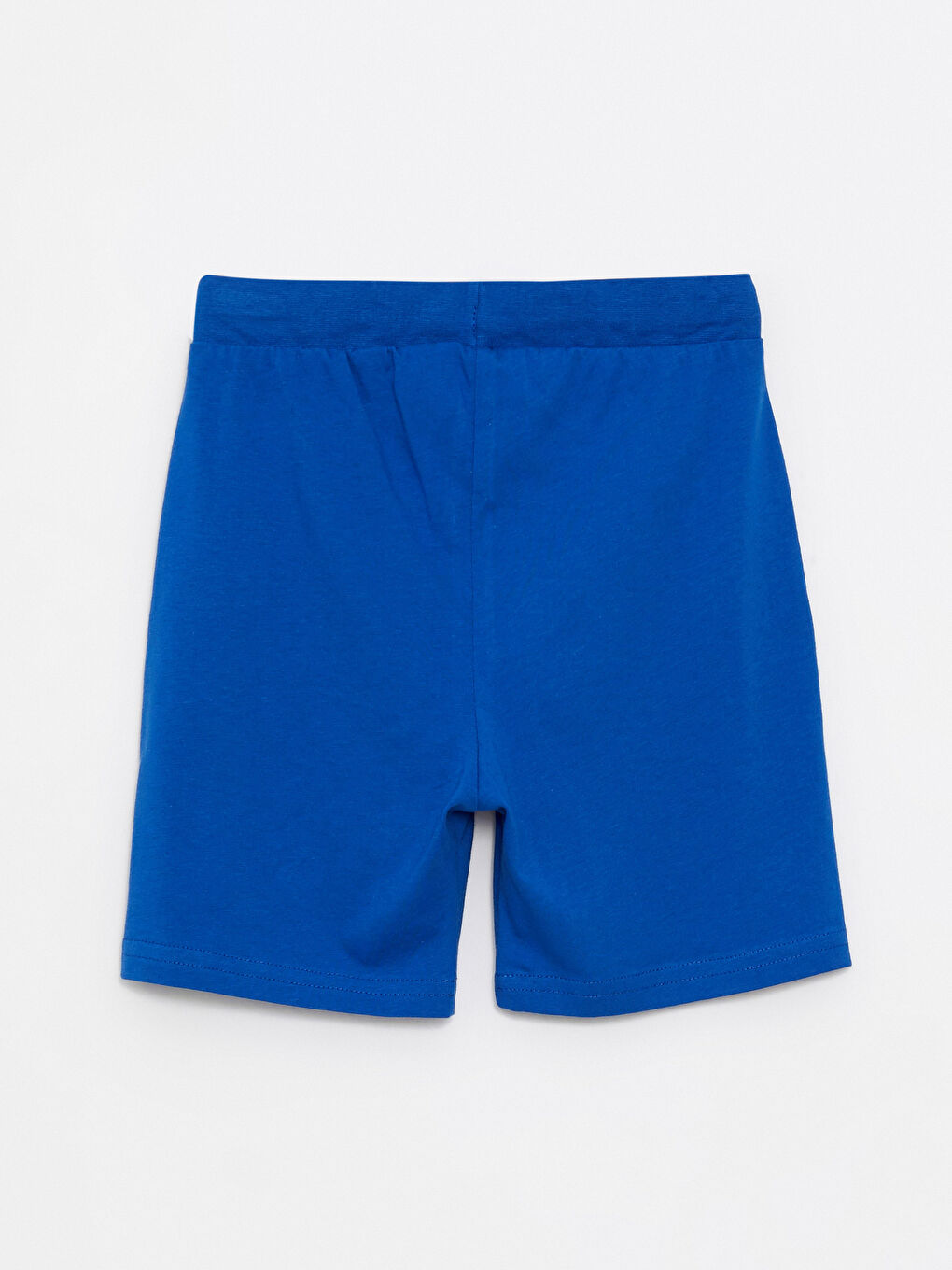 Mavi Beli Lastikli Kral Şakir Baskılı Erkek Çocuk Şort-1