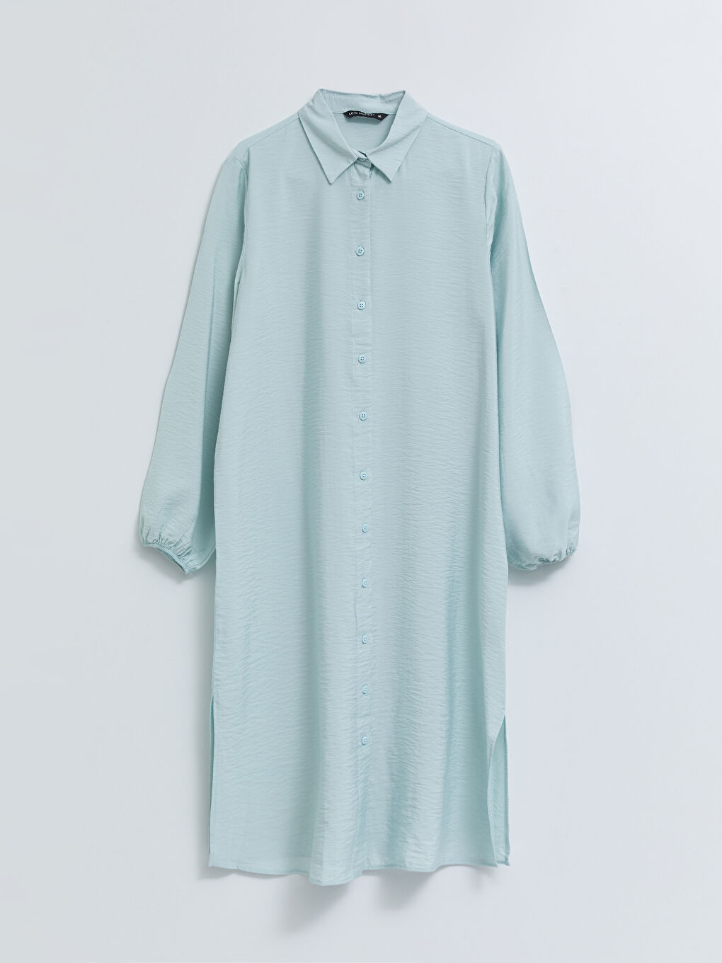 Tunică Cămașă Simplă cu Mânecă Lungă pentru Femei-4