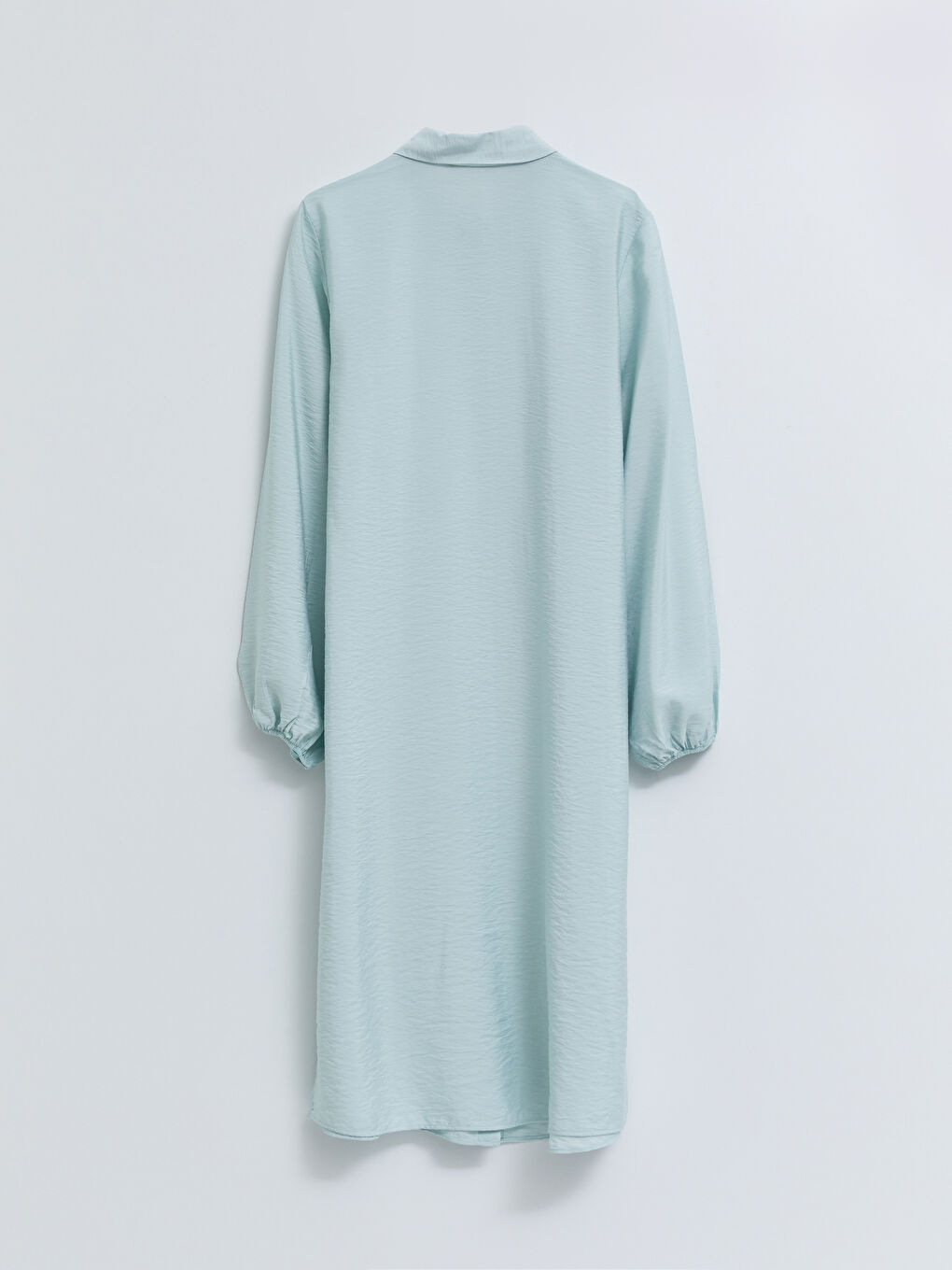 Tunică Cămașă Simplă cu Mânecă Lungă pentru Femei-5