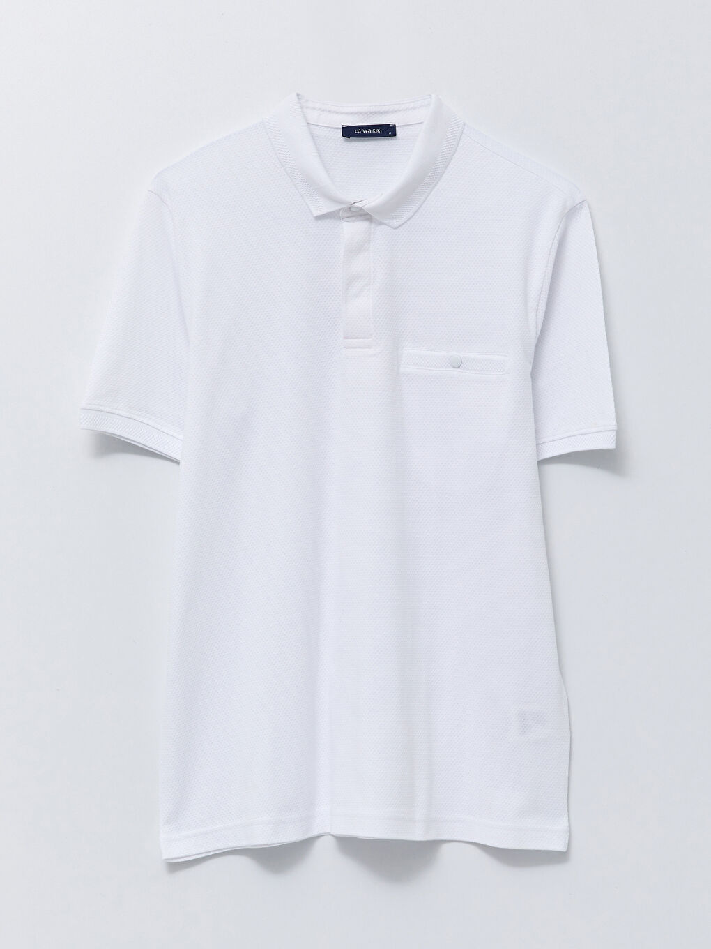 تيشيرت ياقة بولو كم قصير للرجال-5