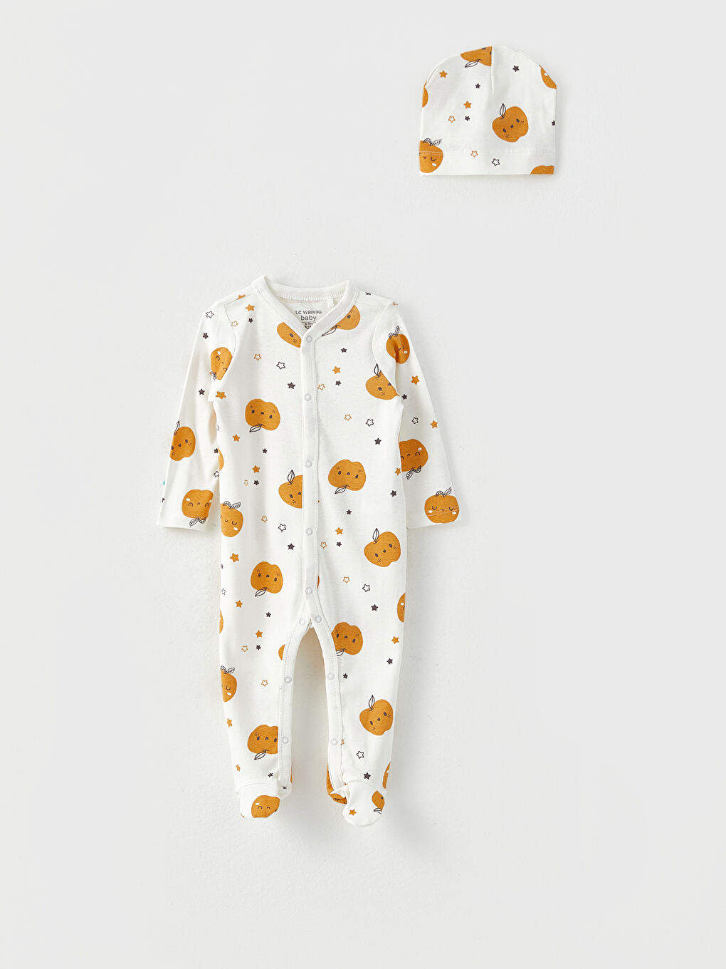 Ұзын жеңді принтті ұл балаға арналған аурухана жинағы 3 дана-1