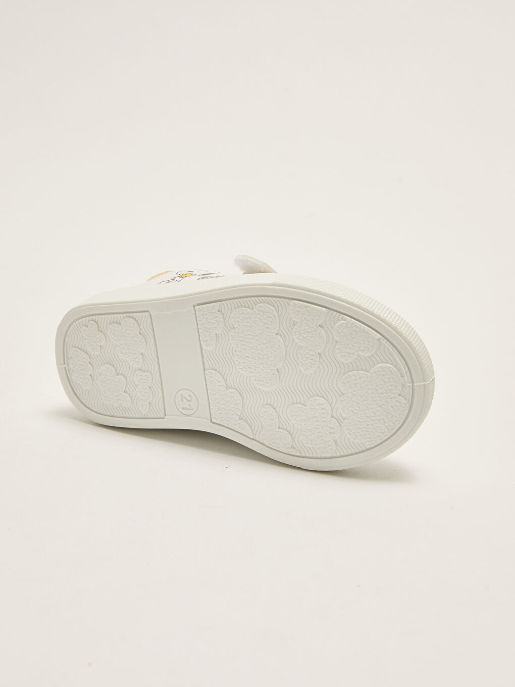 Beyaz Snoopy Lisanslı Erkek Bebek Günlük Spor Ayakkabı-3