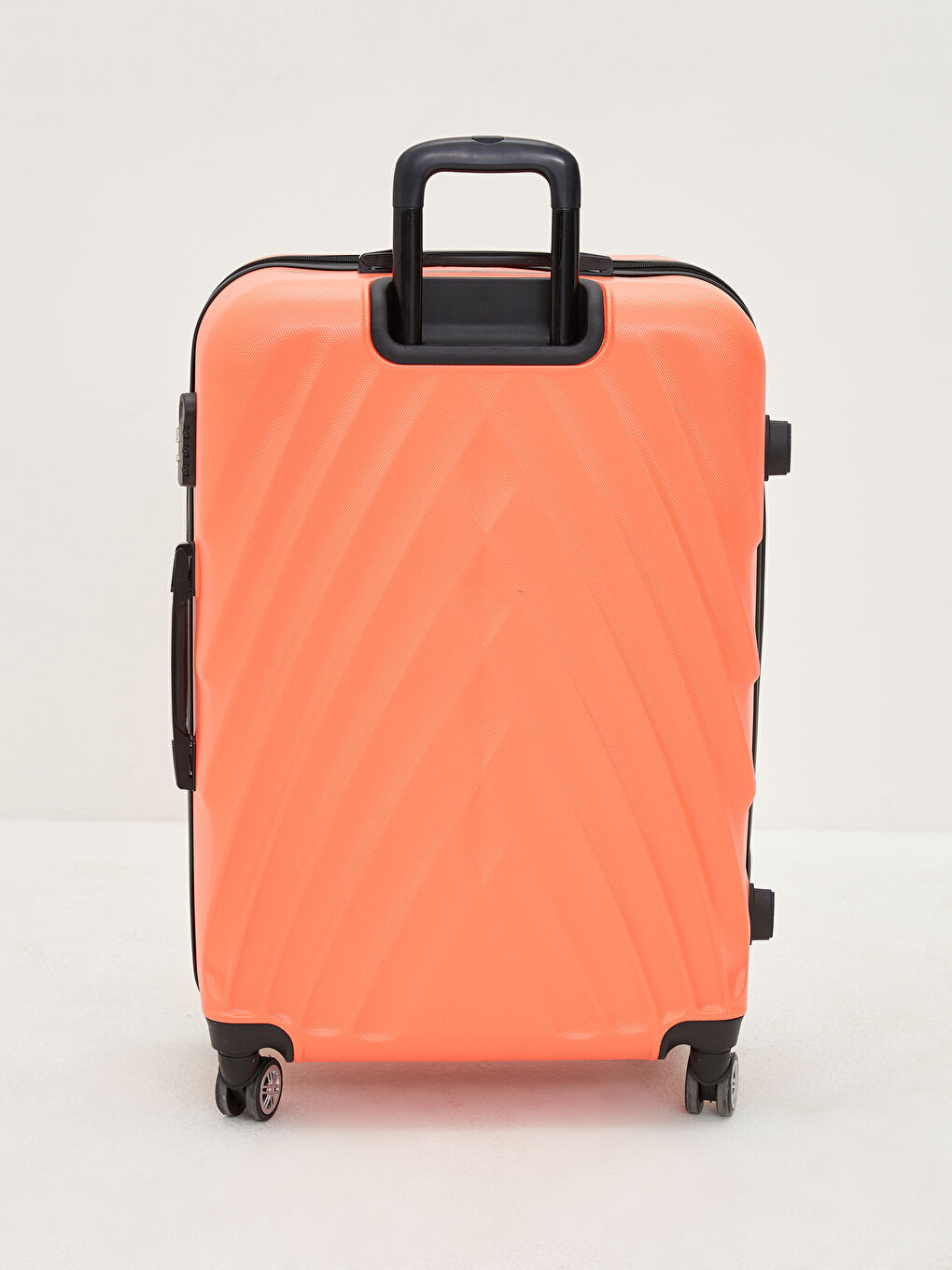 Turuncu Büyük Boy Çekme Mekanizmalı Valiz-2