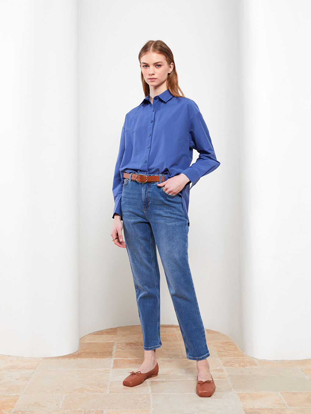 Mom Fit Pocket Detailed Women's Rodeo Jeans-1