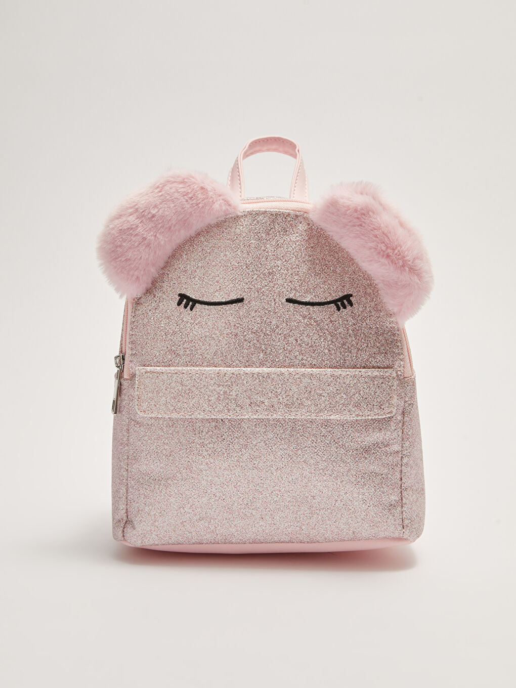 حقيبة ظهر بناتي جليتر بتفاصيل أذن قطيفة-2