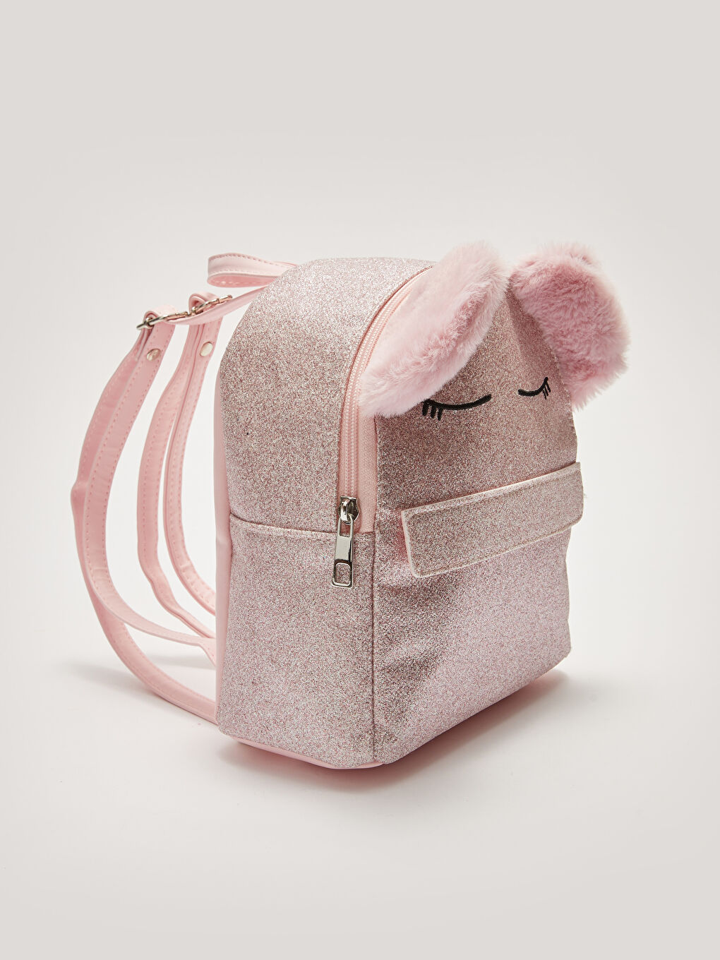 حقيبة ظهر بناتي جليتر بتفاصيل أذن قطيفة-3