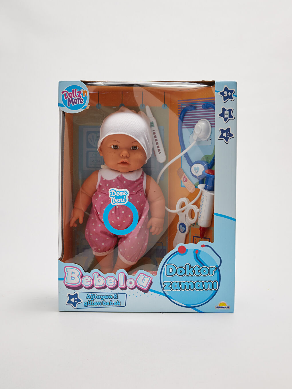 Ağlayan ve Gülen Bebek Doktor Zamanı Oyun Seti