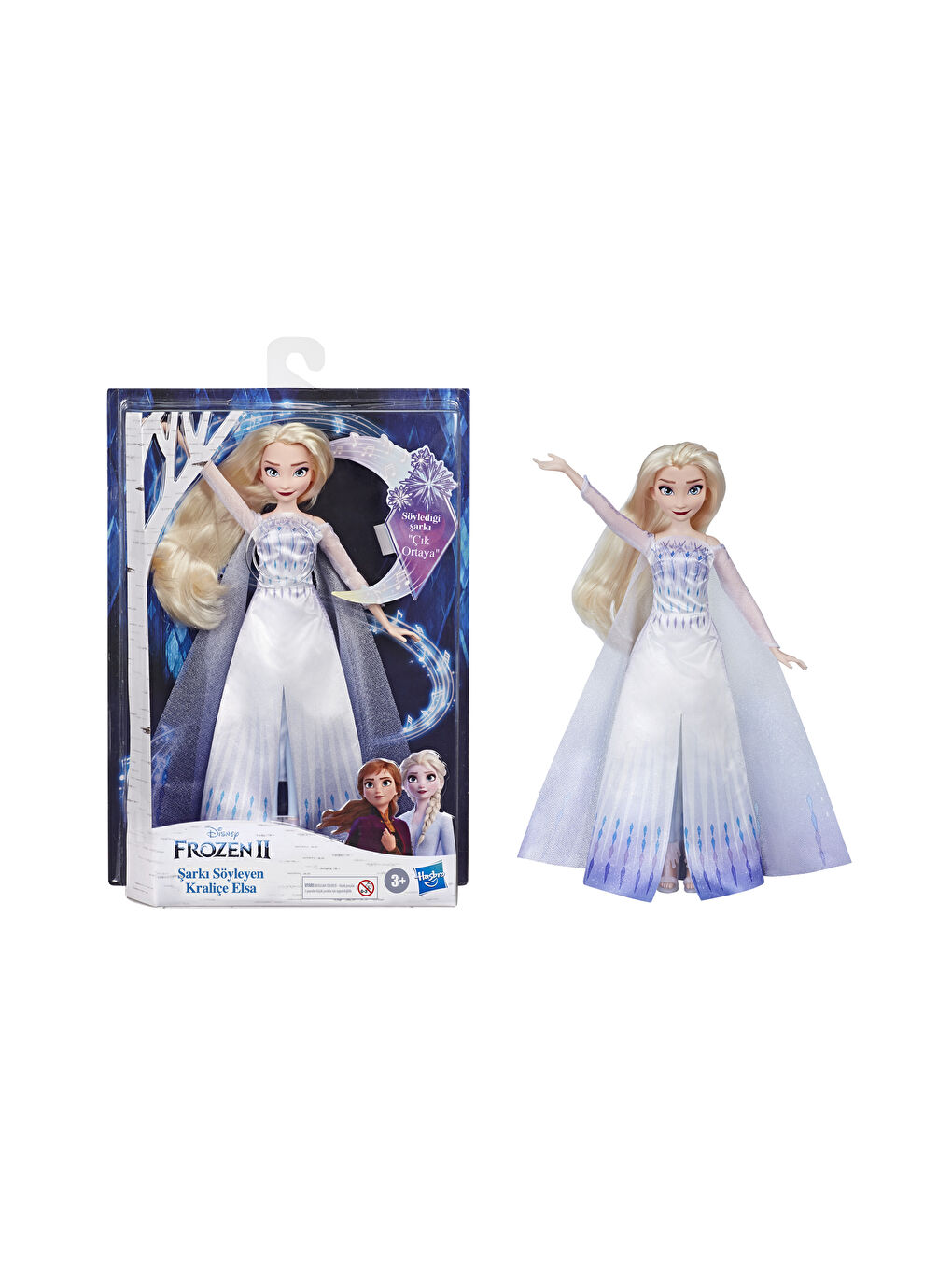 Frozen Şarkı Söyleyen Kraliçe Elsa Oyuncak Bebek