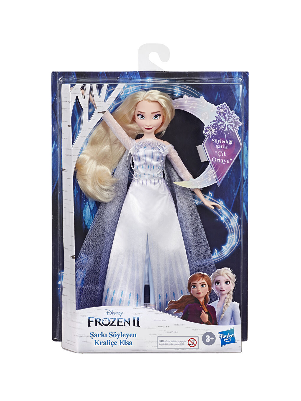 Frozen Şarkı Söyleyen Kraliçe Elsa Oyuncak Bebek-1