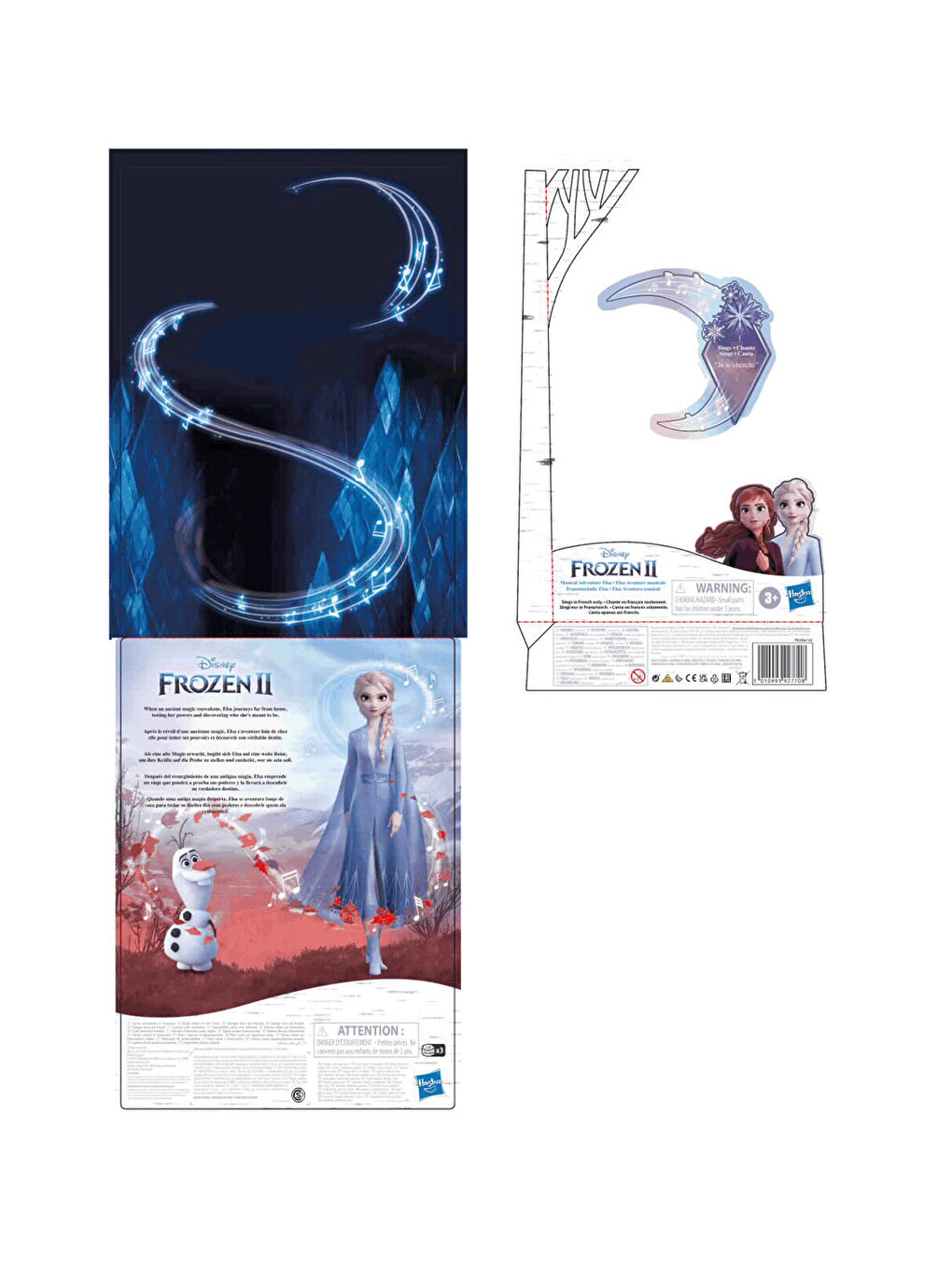 Frozen Şarkı Söyleyen Kraliçe Elsa Oyuncak Bebek-2