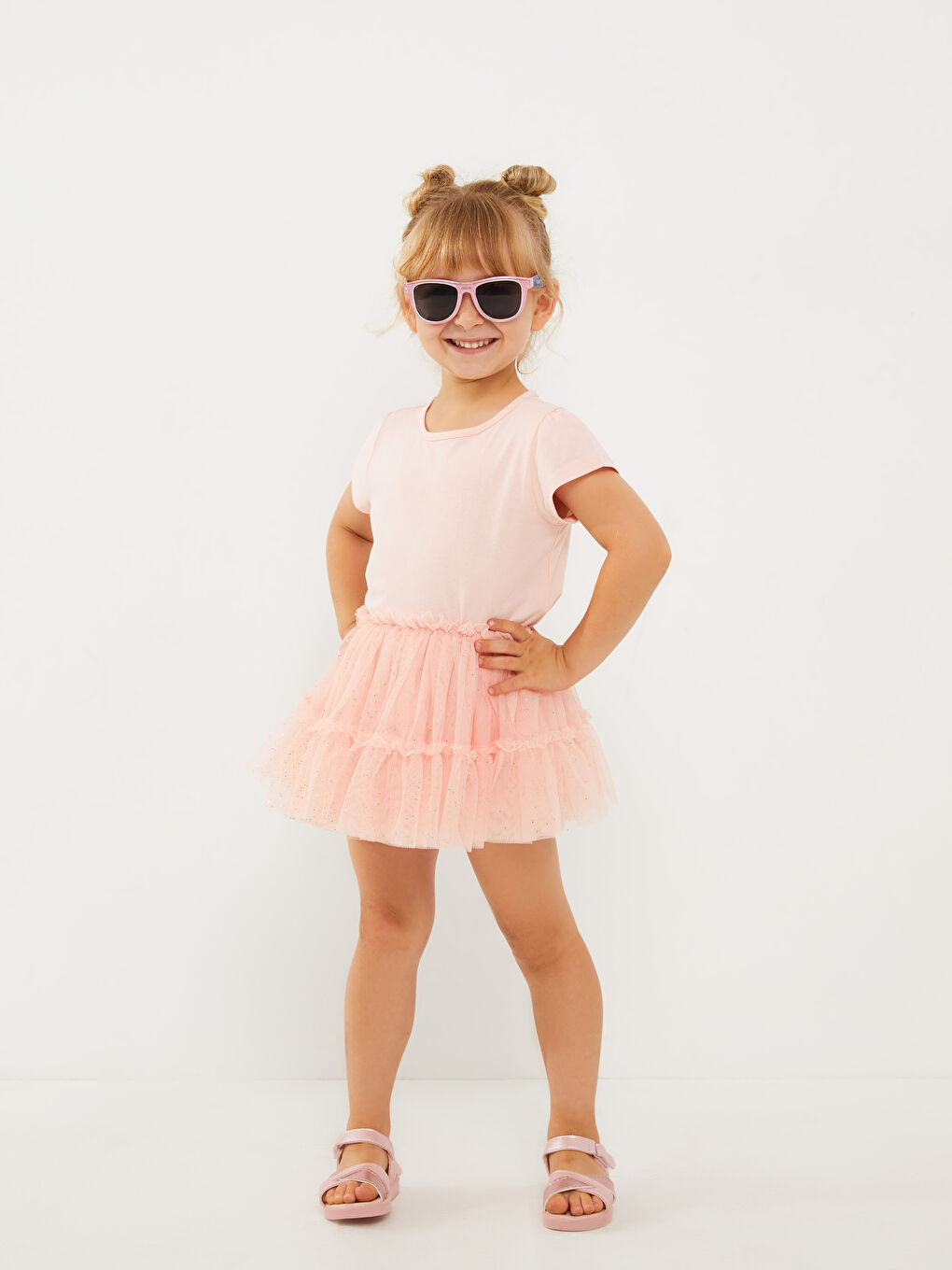 Elastic Waist Baby Girl Tulle Skirt