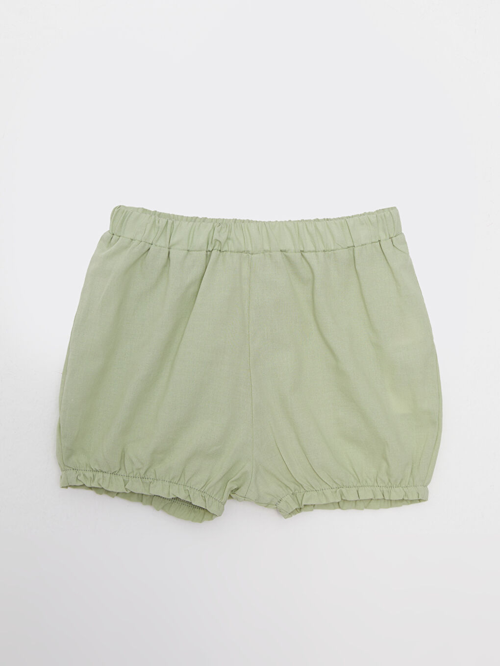 Шаршы жағалы жолақты мақтадан жасалған қыз балаға арналған жейде мен шорты 2 данадан тұратын жинақ-2