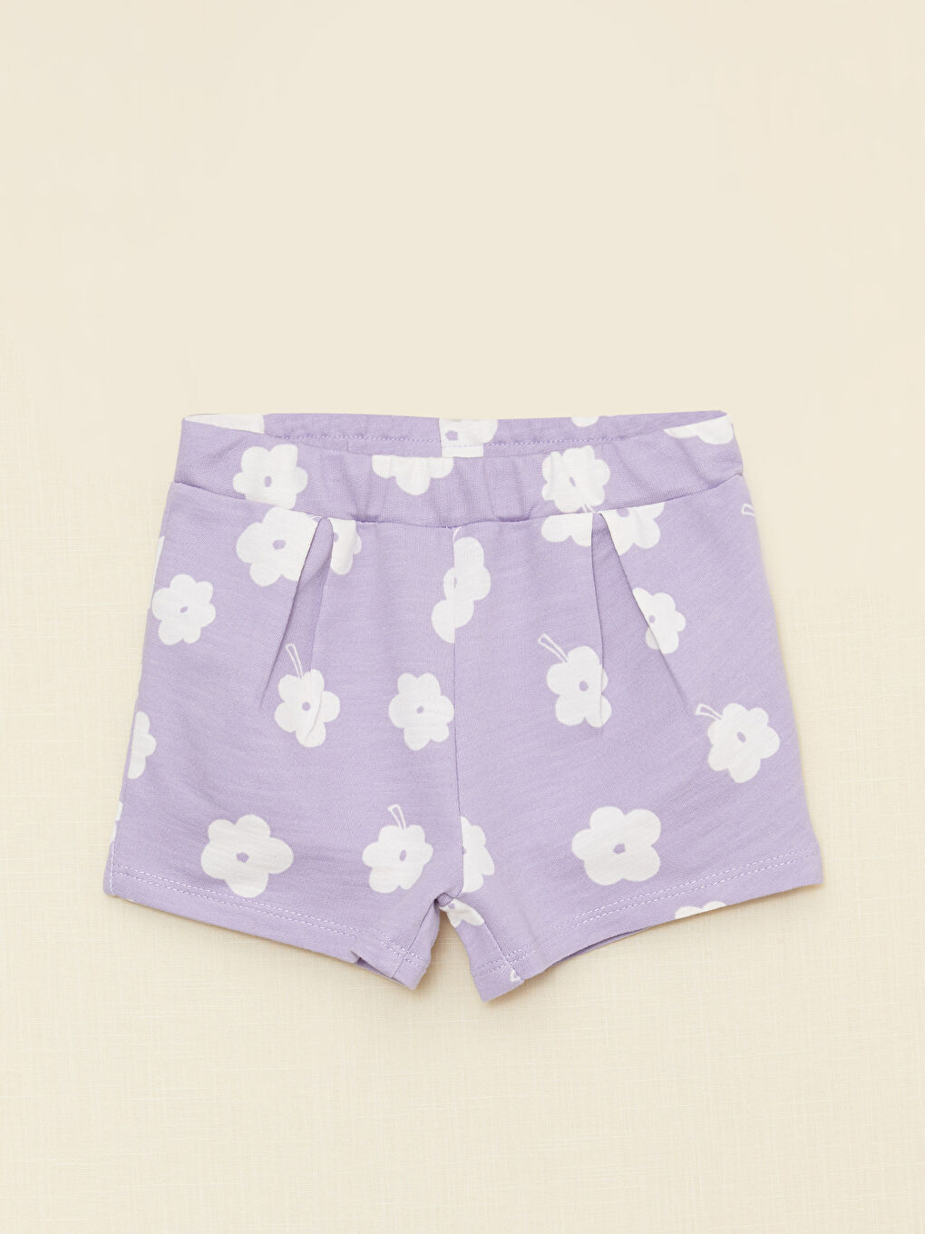 მრგვალი საყელო ნაბეჭდი ბავშვთა გოგონების მაისური და შორტი 2-შეკვრა კომპლექტი-2