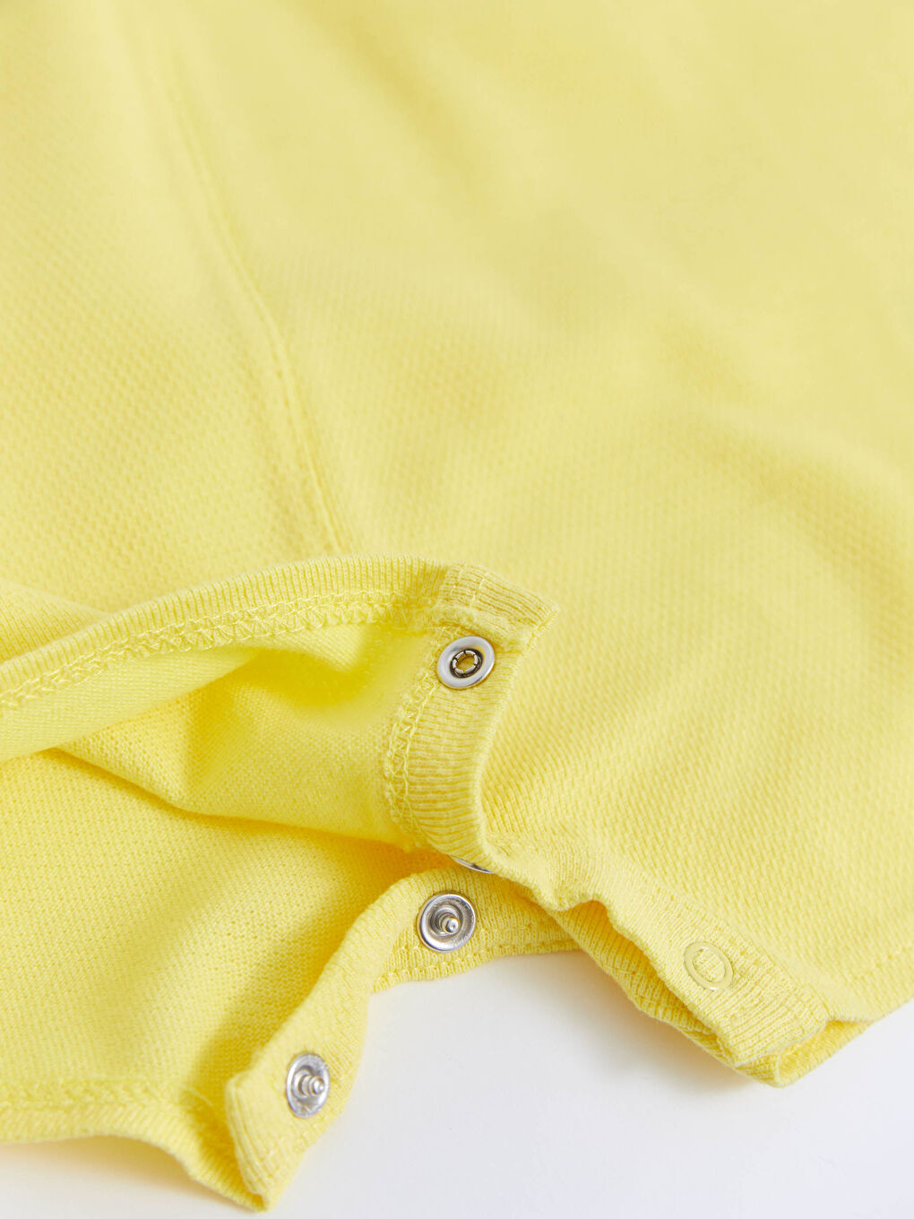 Combinaison Basique en Coton à Col Rond pour Bébé Fille-2