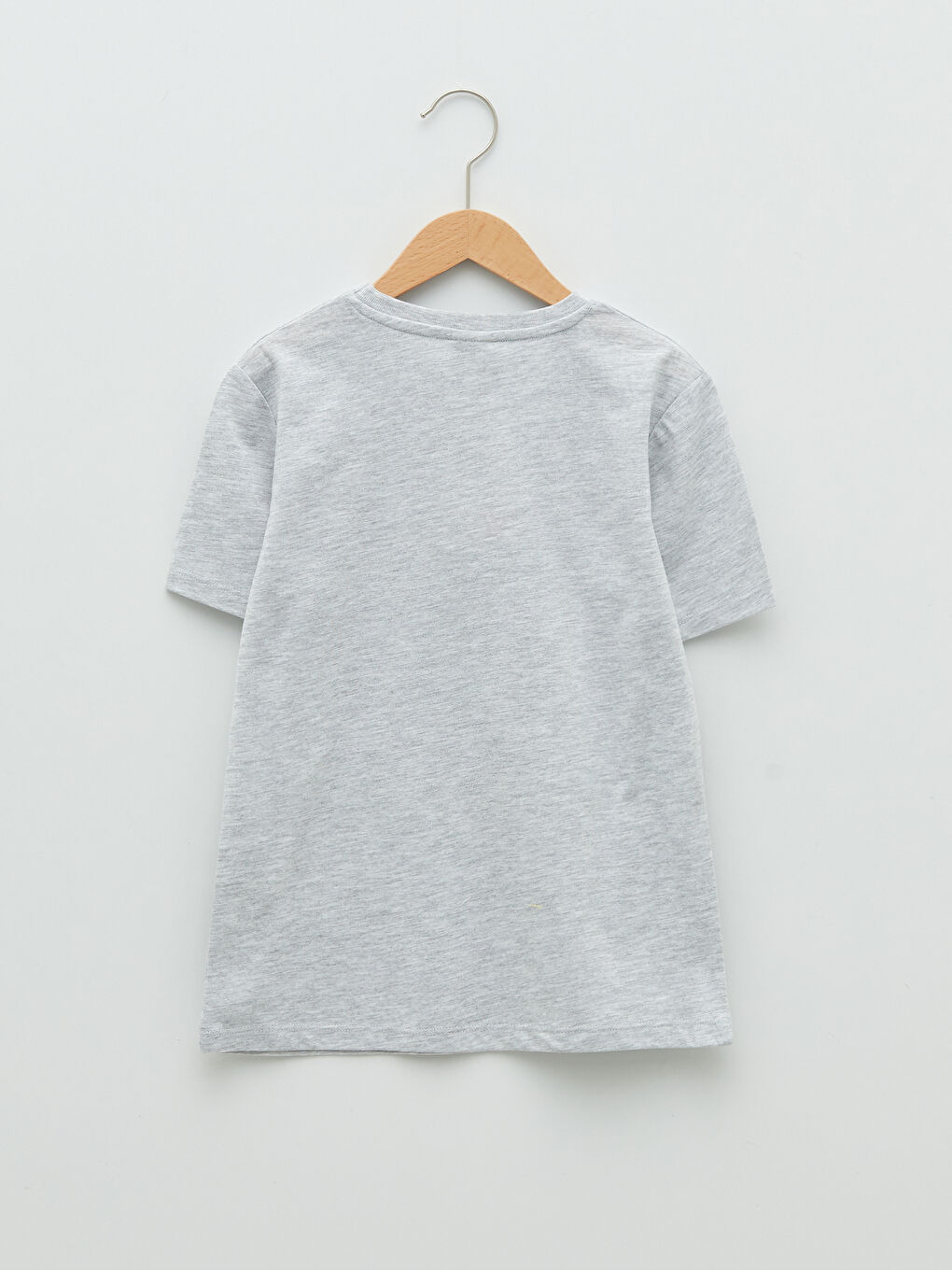 Crew Neck Printed Short Sleeve Boys' T-Shirt-1