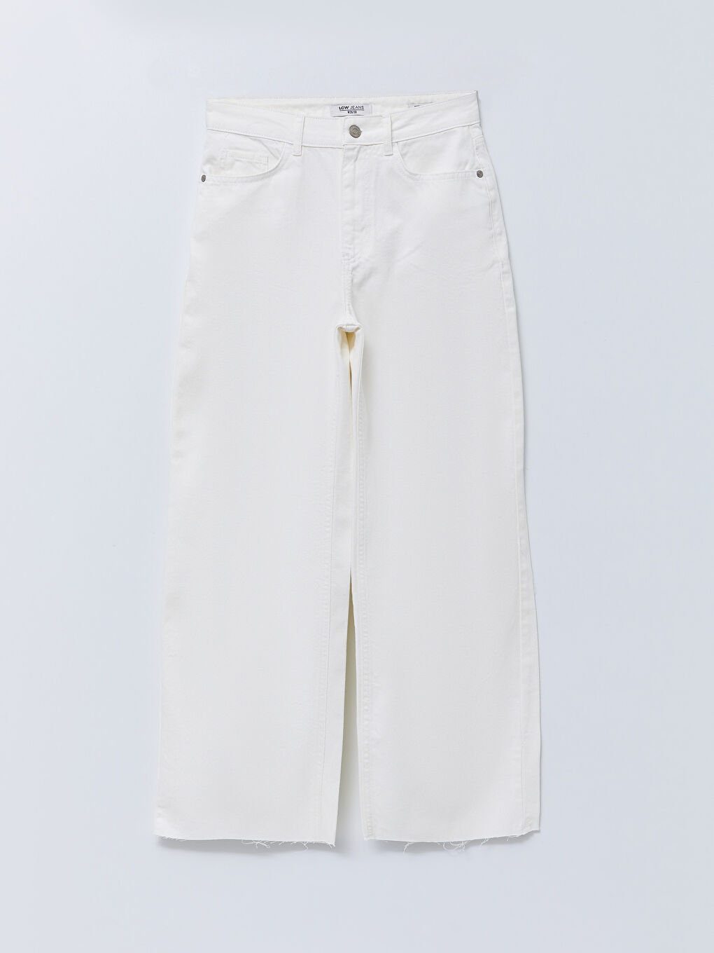 LCW Jeans Hoch taillierte Weite Hose mit Taschen-Details für Damen Rodeo Jeans -S2FM59Z8-844