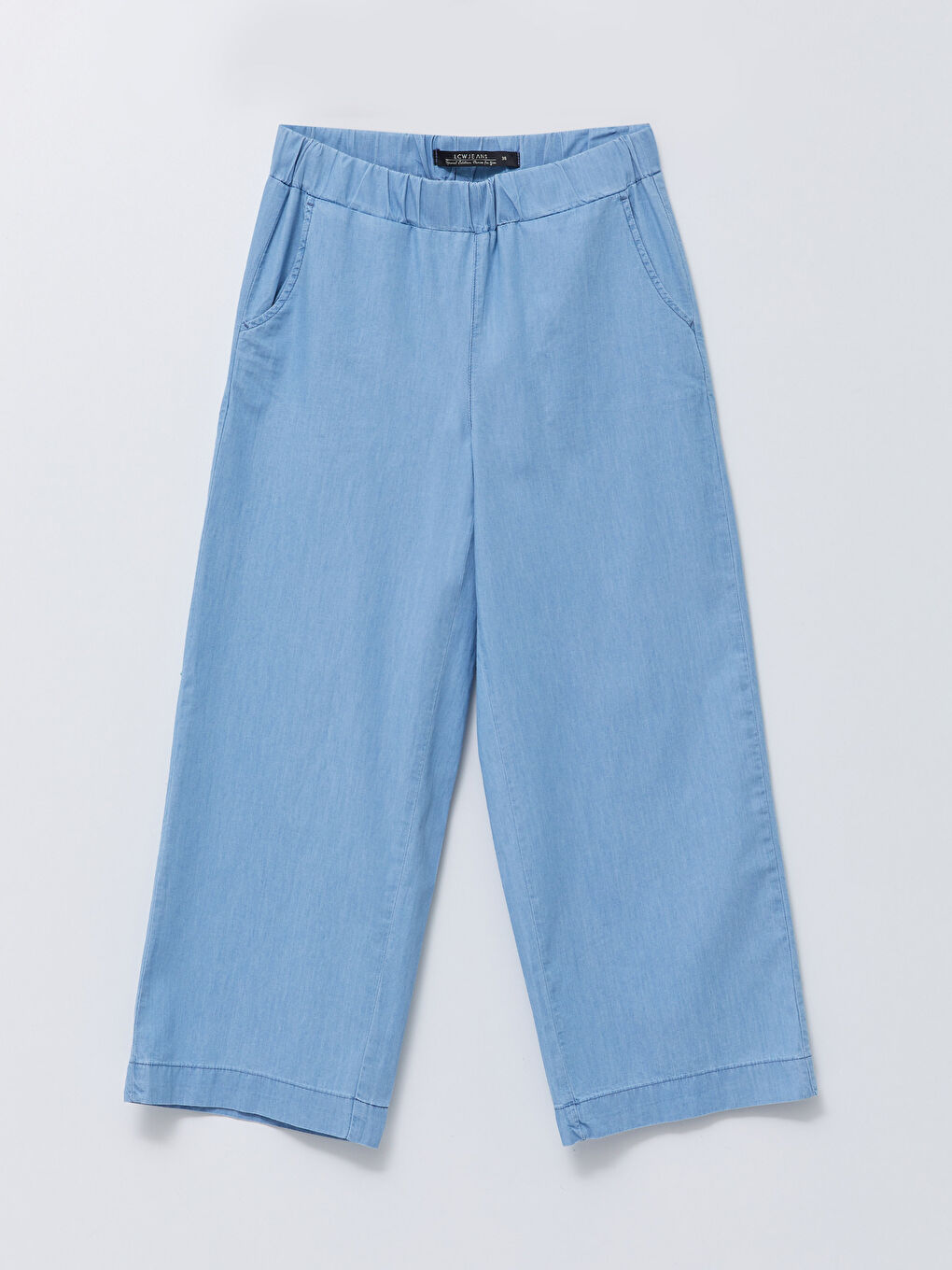 Джинсы Rodeo Женские Прямые С Карманами, Эластичной Талией и Удобной Посадкой-5