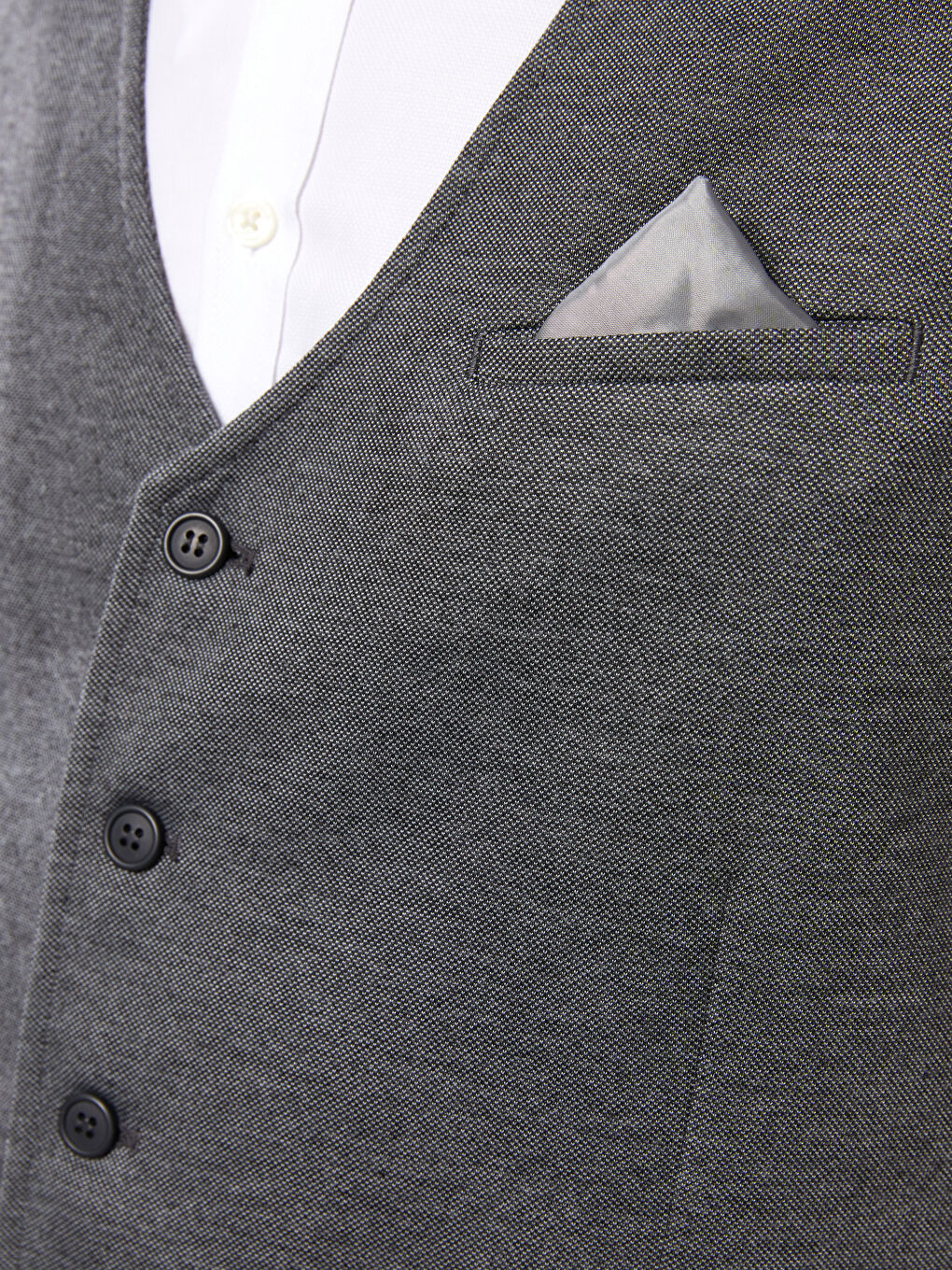 Slim Fit Classic Men's Vest-3