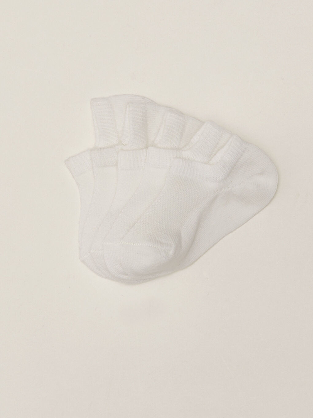 Basic Unisex Baby Booties Socks 5 Pack