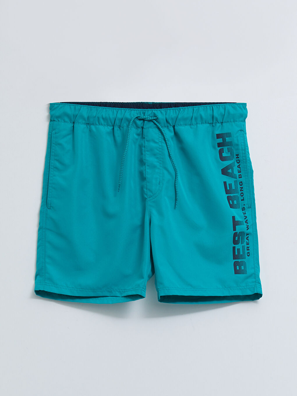 Short Printed Men's Swimming Shorts -S2FN38Z8-GZD