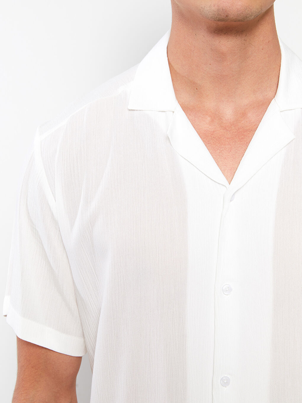 LCW Vision Relaxed Fit Short Sleeve Men's Shirt -S2FN72Z8-KE8