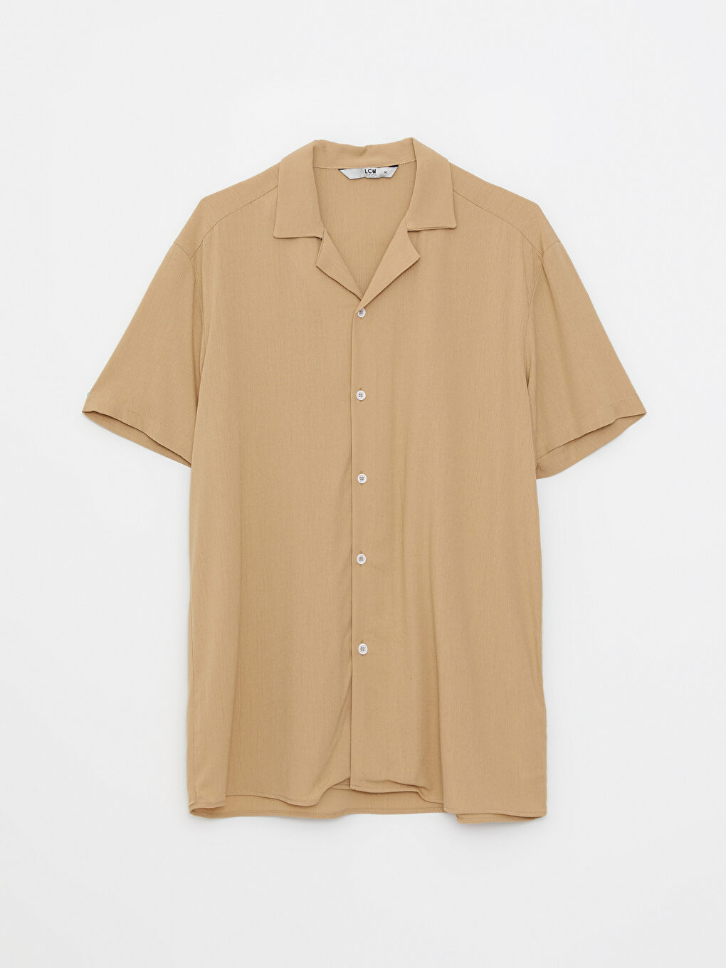 Relaxed Fit Short Sleeve Men's Shirt-5