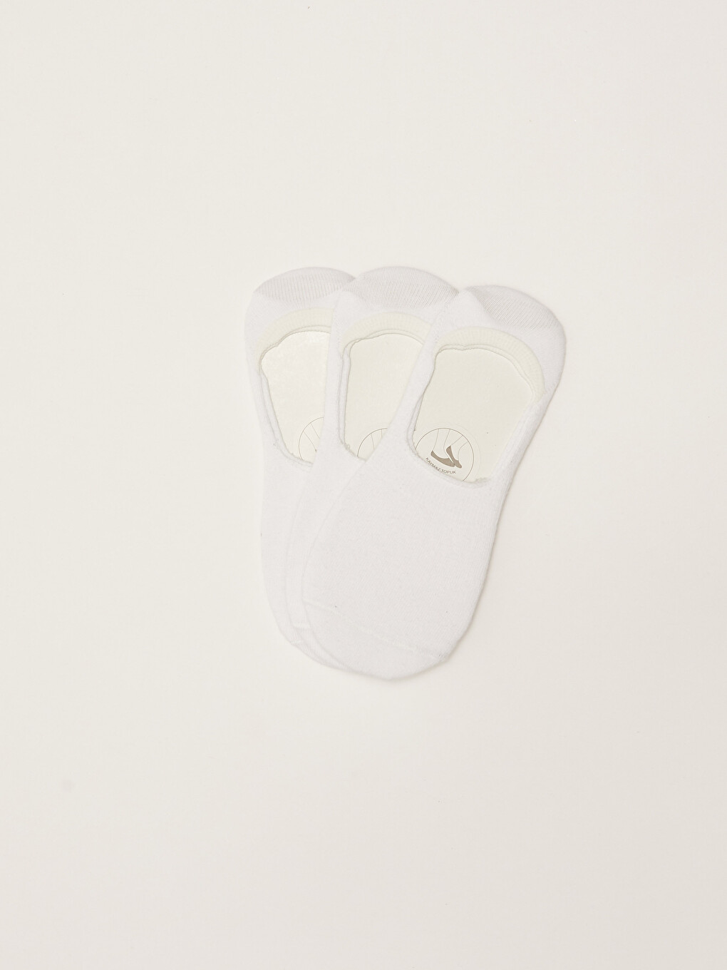 Women's Plain Invisible Socks 3-packs