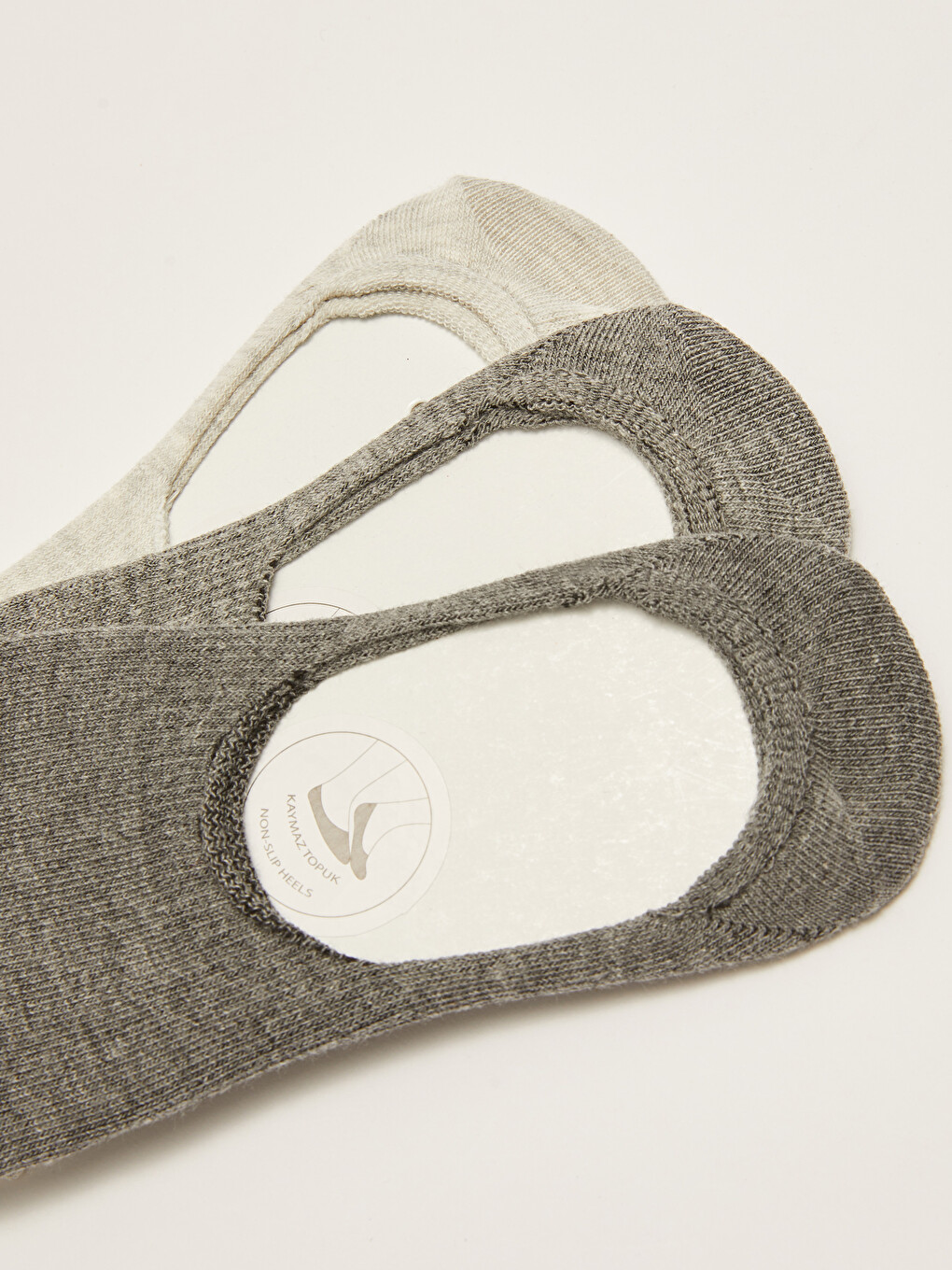 Women's Plain Invisible Socks 3-packs-2