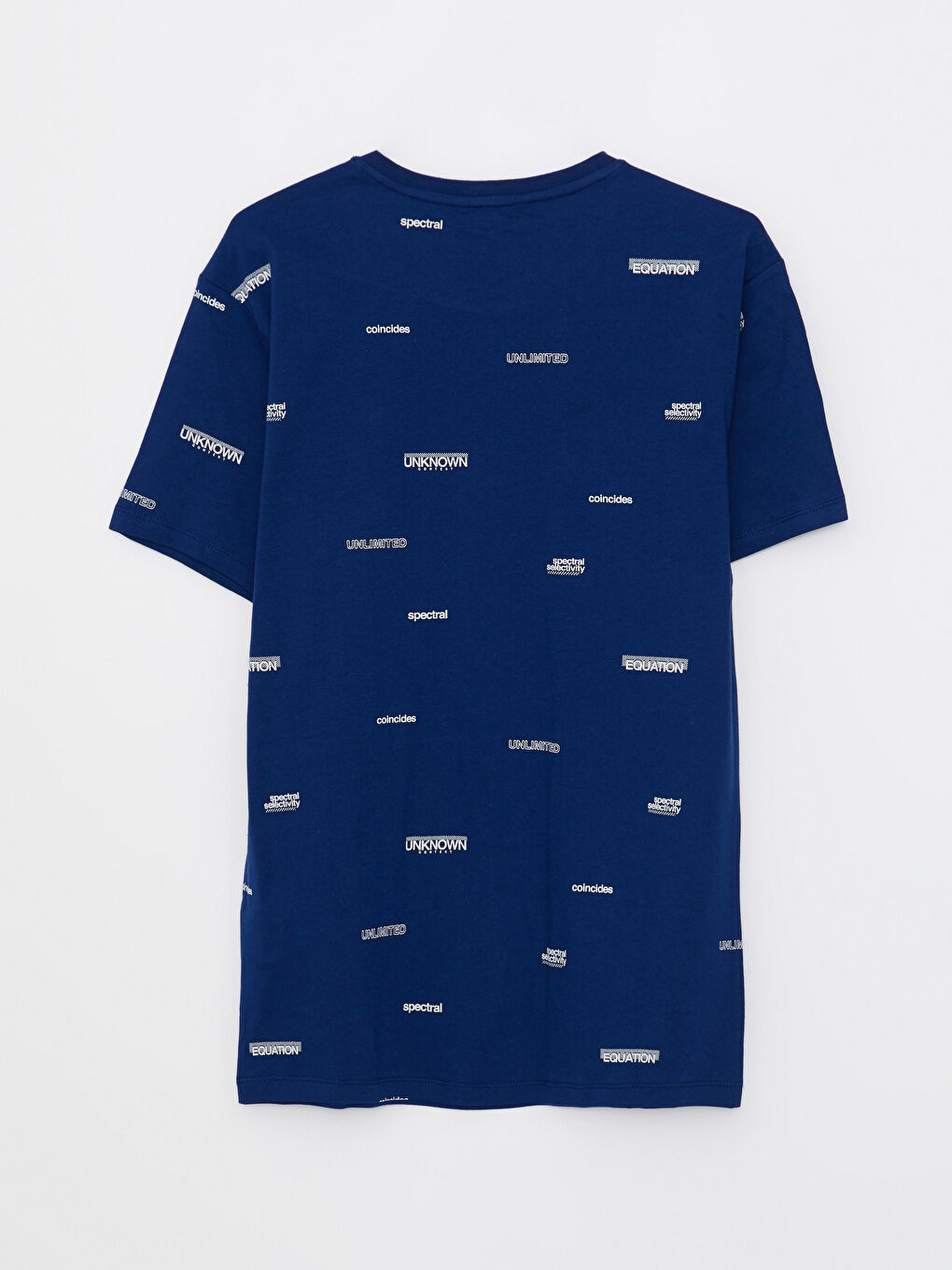 Crew Neck Short Sleeve Printed Combed Cotton Men's T-shirt -S2FO31Z8-HEU