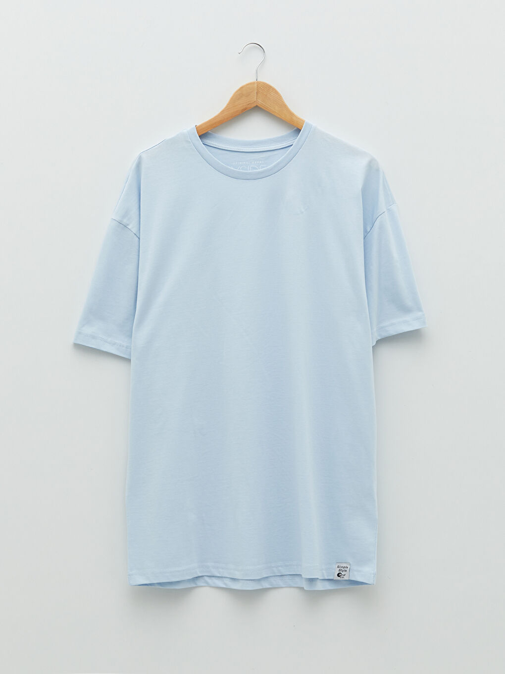 Oversize Crew Neck Short Sleeve Jersey Men's T-Shirt-5